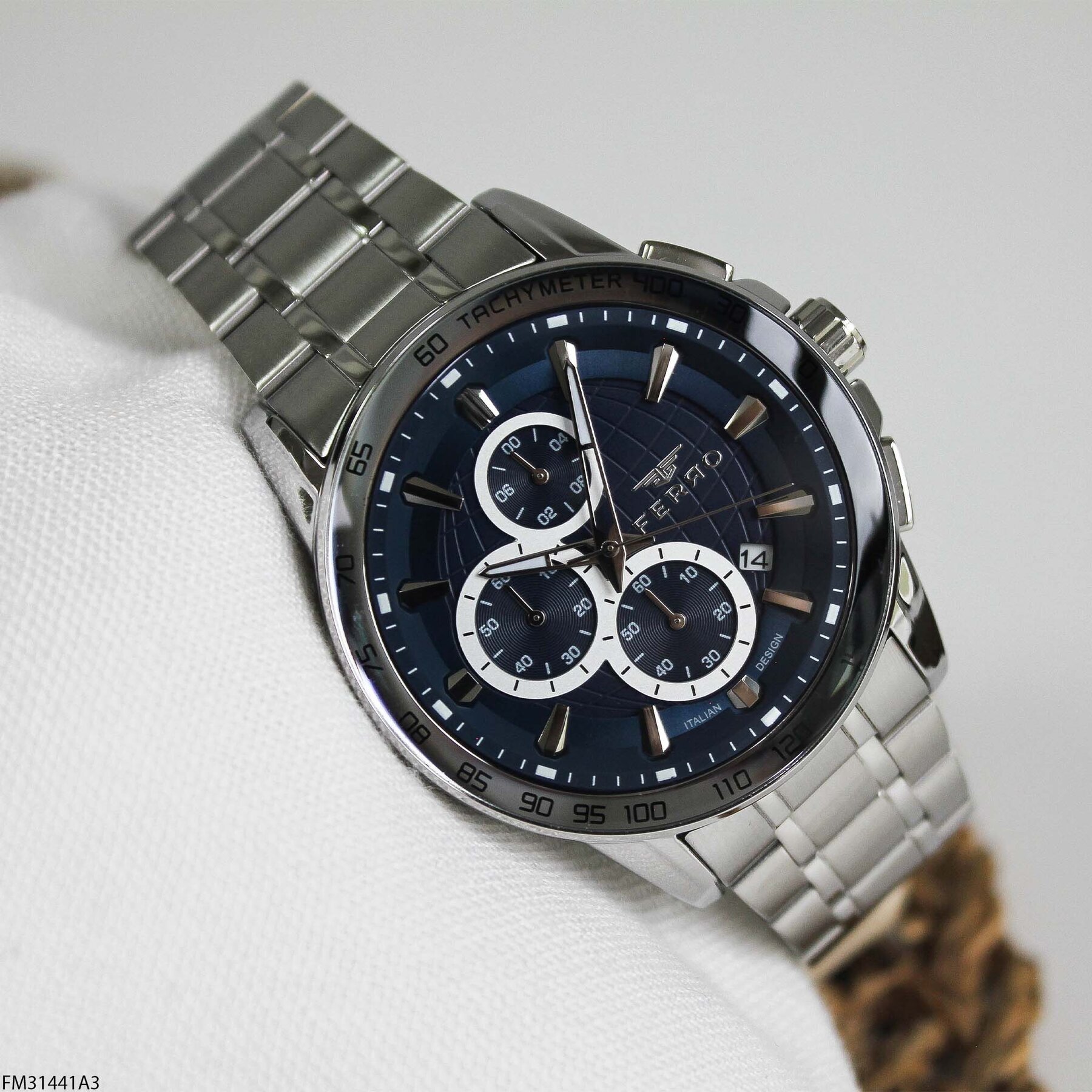 Ferro FM31441A3 Çelik Kordonlu Erkek Kol Saati