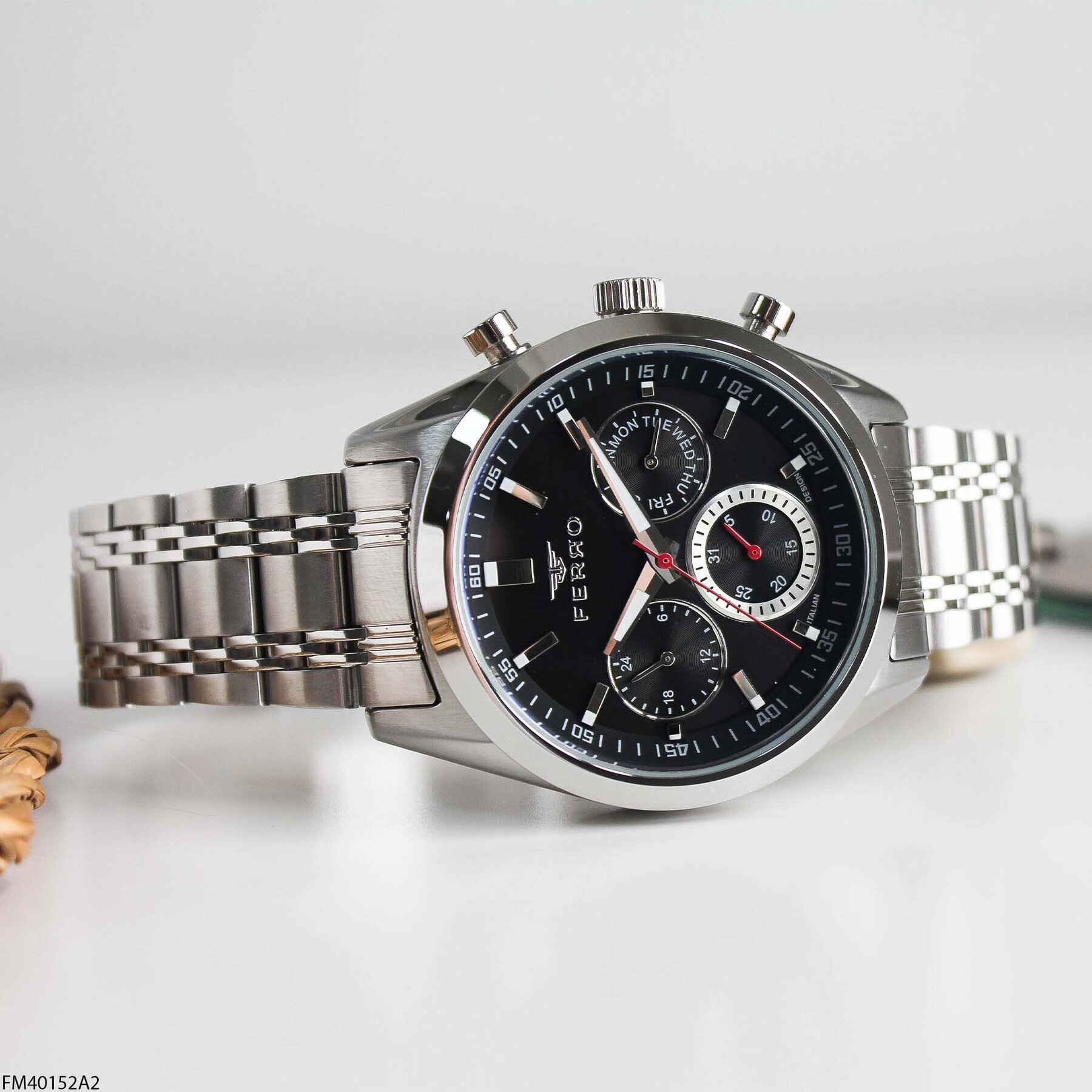 Ferro FM40152A2 Çelik Kordonlu Erkek Kol Saati