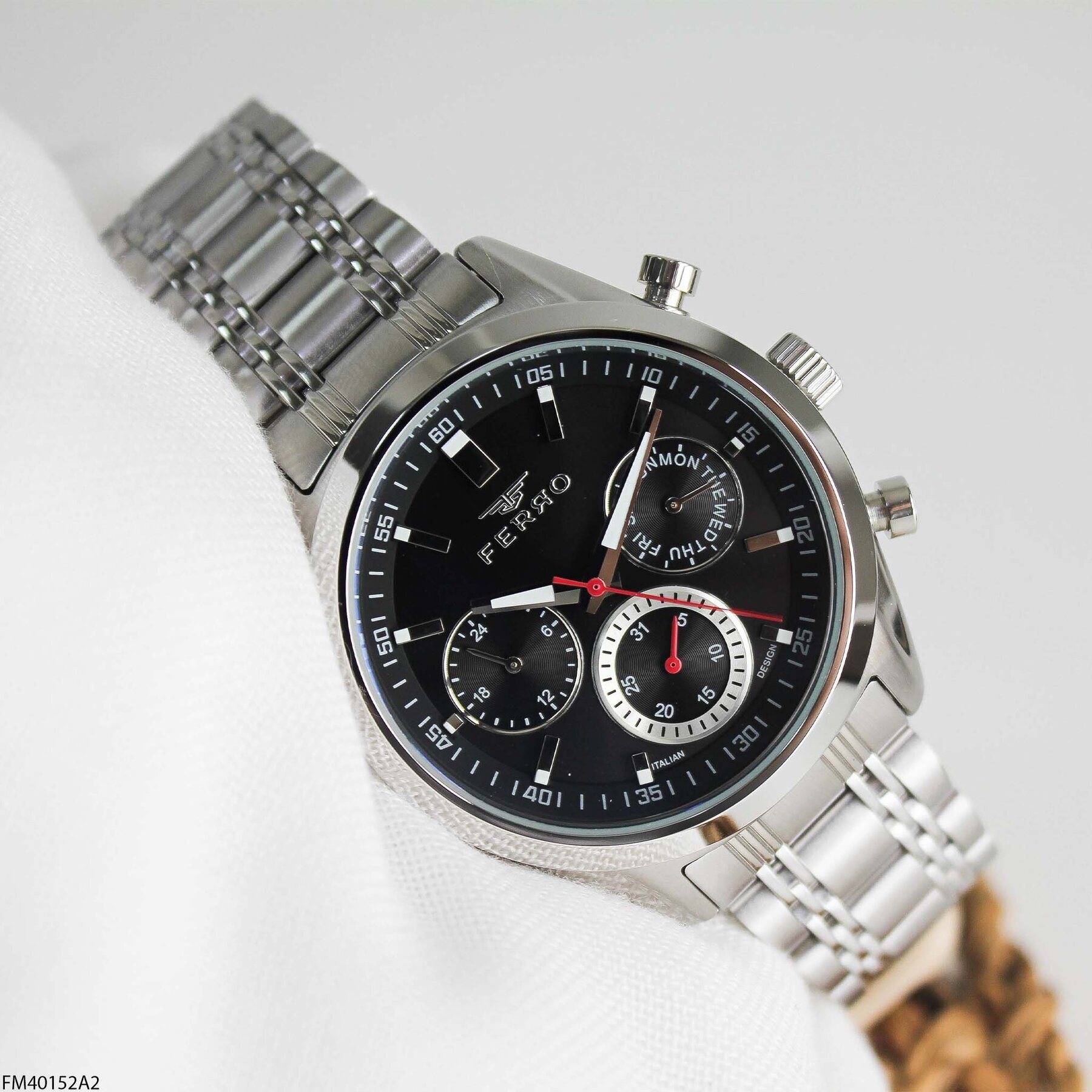 Ferro FM40152A2 Çelik Kordonlu Erkek Kol Saati