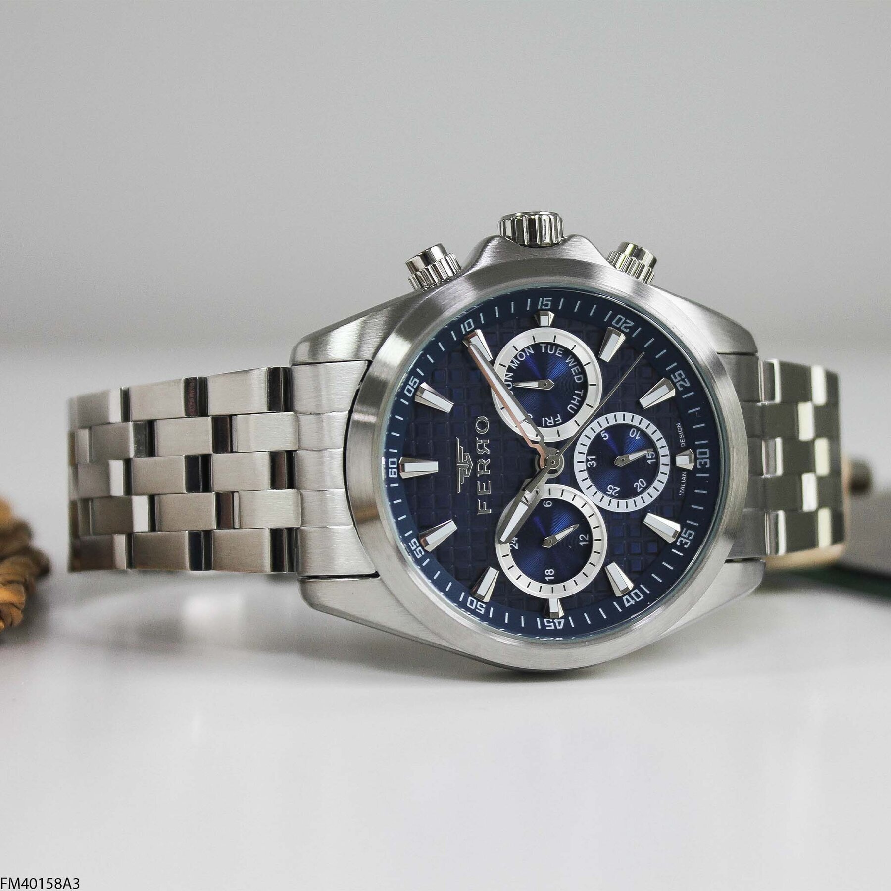 Ferro FM40158A3 Çelik Kordonlu Erkek Kol Saati