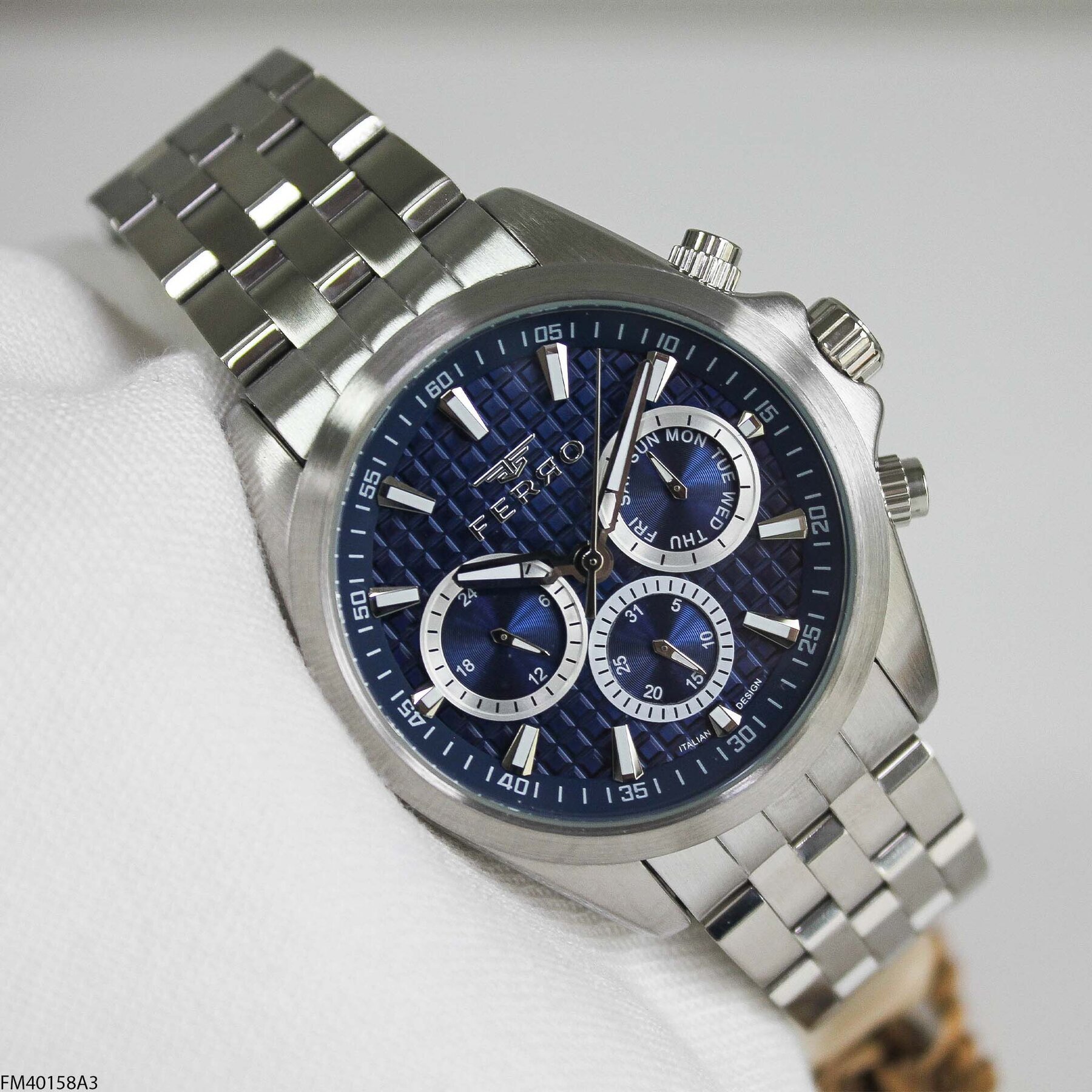 Ferro FM40158A3 Çelik Kordonlu Erkek Kol Saati