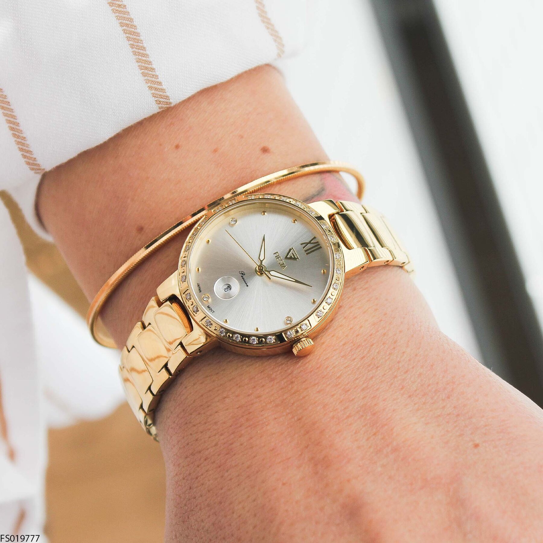 Fiesta FS019777 Çelik Kordonlu Kadın Kol Saati