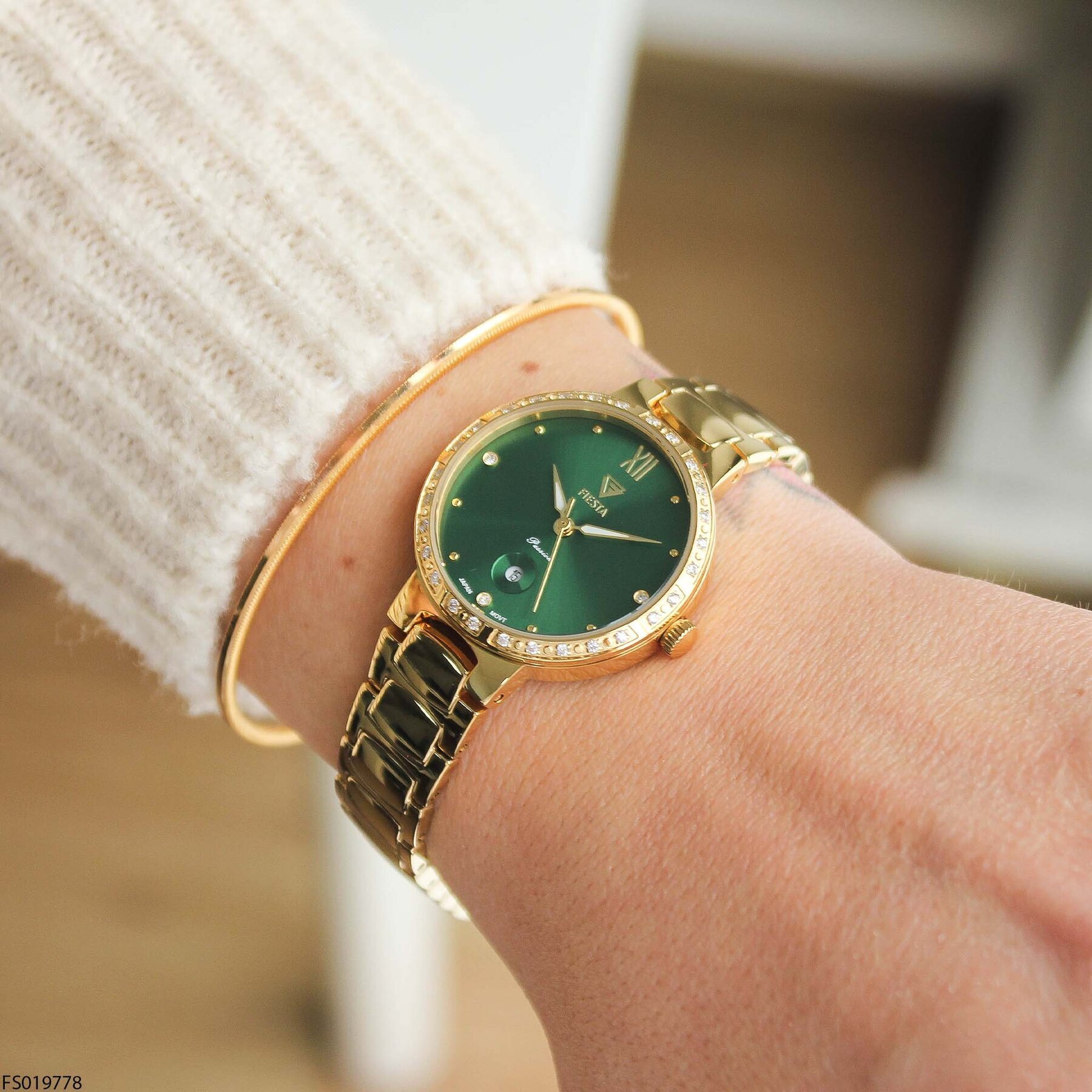 Fiesta FS019778 Çelik Kordonlu Kadın Kol Saati