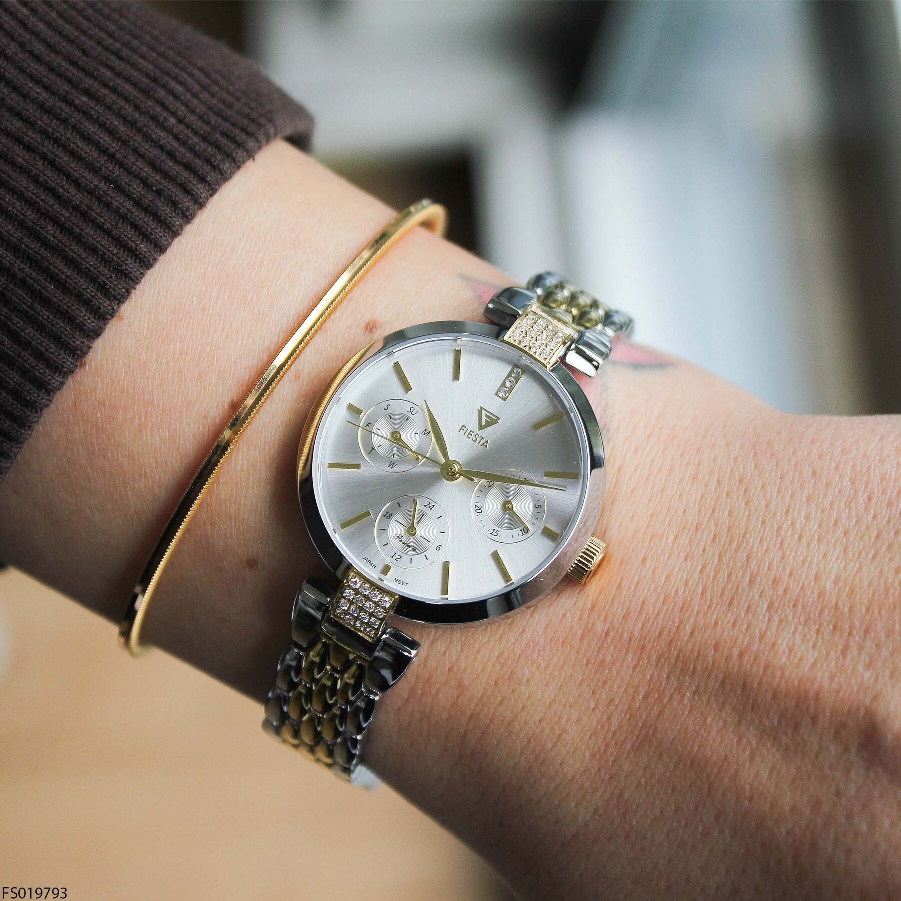 Fiesta FS019793 Çelik Kordonlu Kadın Kol Saati