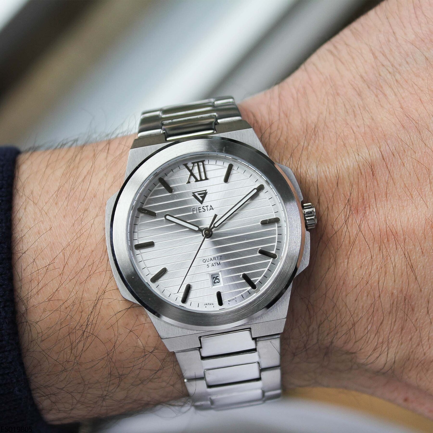 Fiesta FS019805 Çelik Kordonlu Erkek Kol Saati