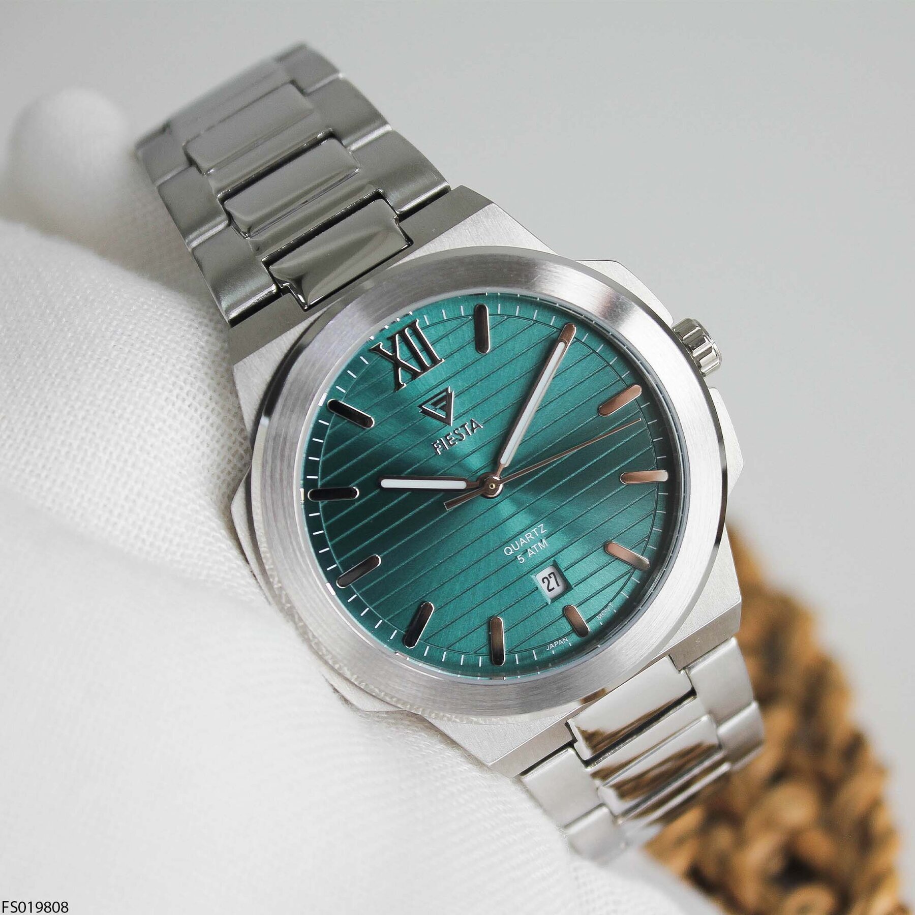 Fiesta FS019808 Çelik Kordonlu Erkek Kol Saati