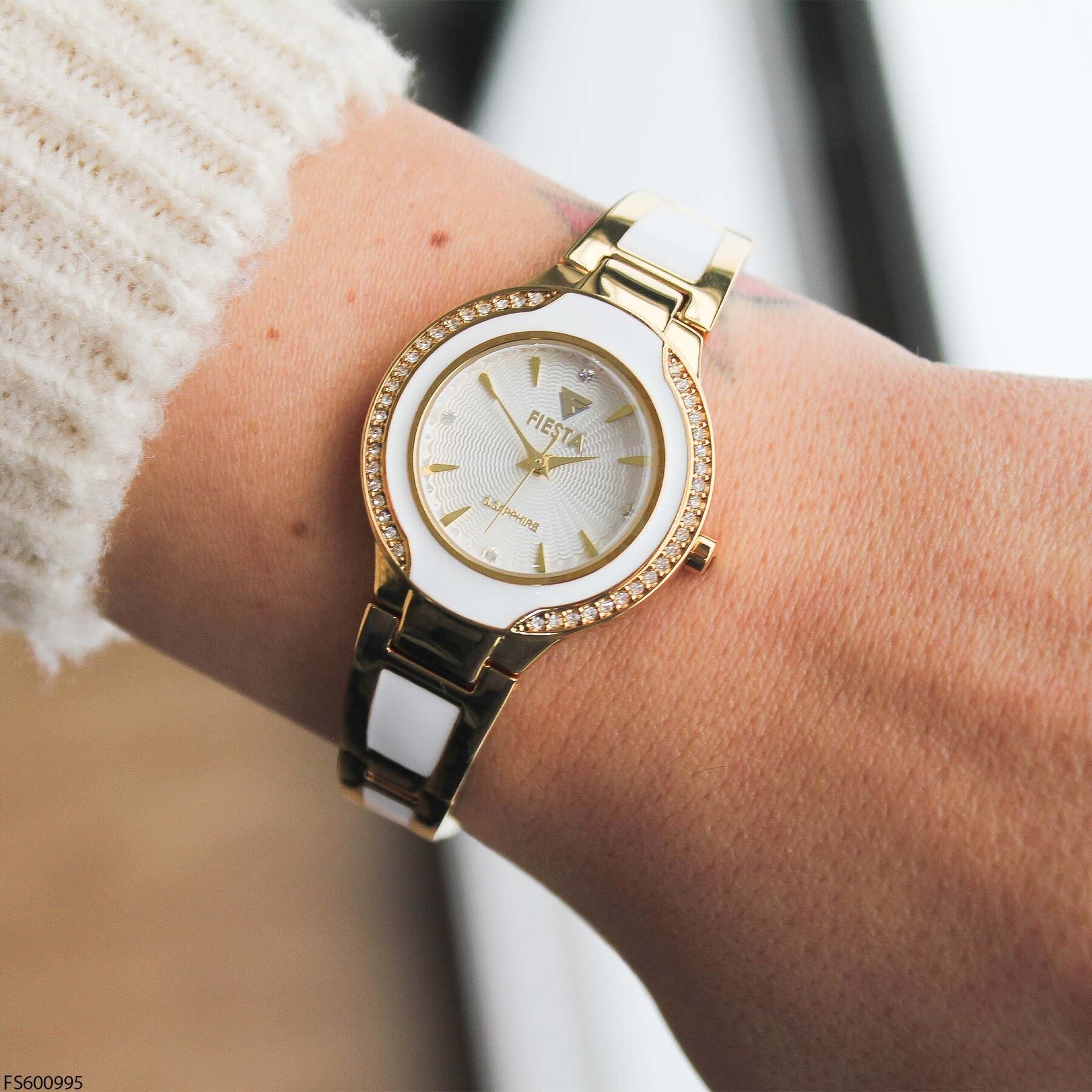 Fiesta FS600995 Çelik Kordonlu Kadın Kol Saati