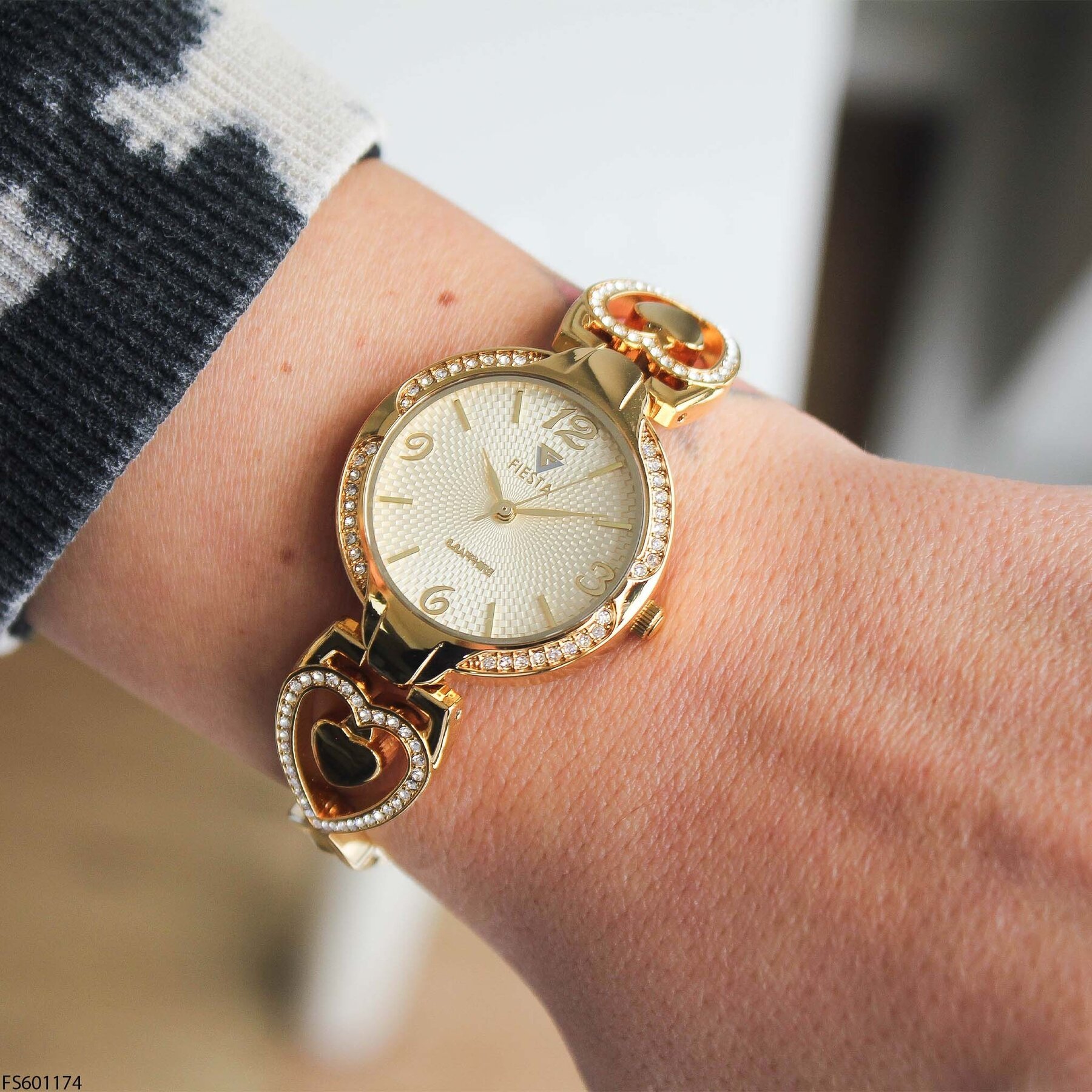 Fiesta FS601174 Çelik Kordonlu Kadın Kol Saati