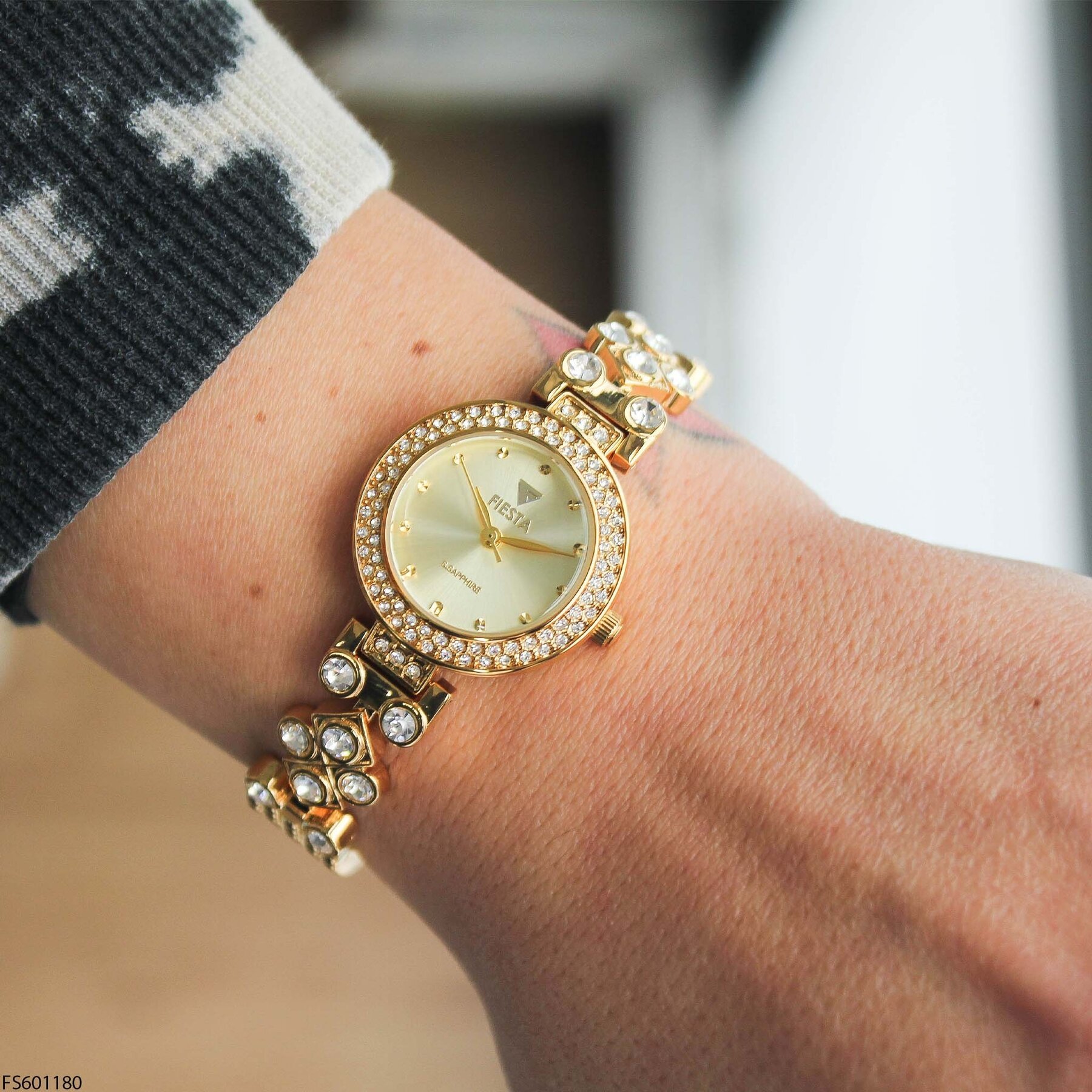 Fiesta FS601180 Çelik Kordonlu Kadın Kol Saati