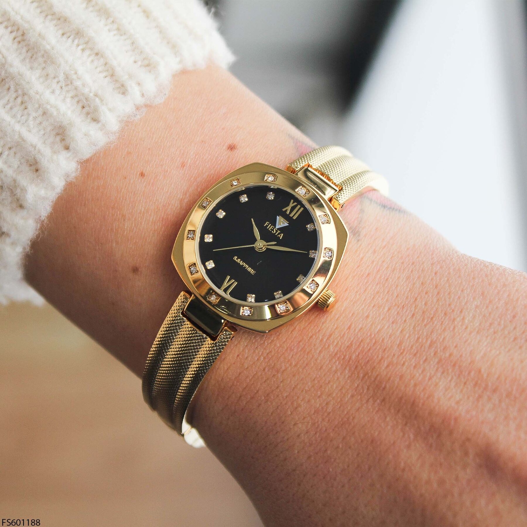 Fiesta FS601188 Çelik Kordonlu Kadın Kol Saati