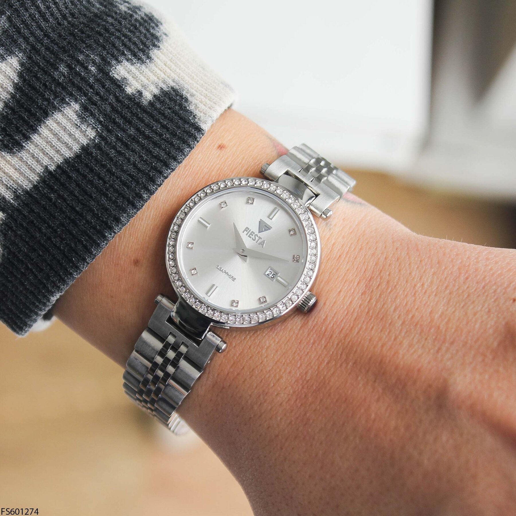 Fiesta FS601274 Çelik Kordonlu Kadın Kol Saati