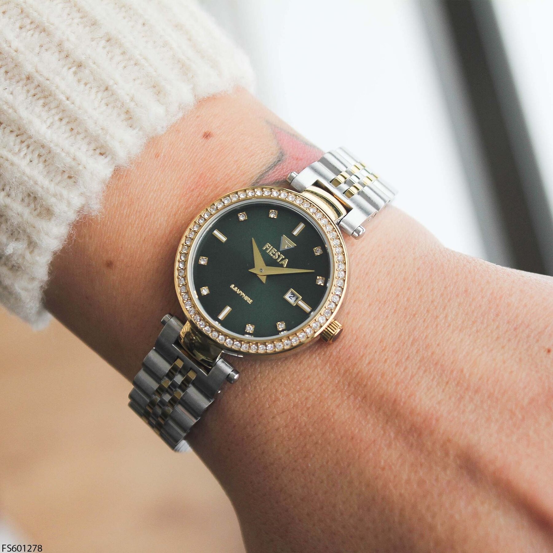 Fiesta FS601278 Çelik Kordonlu Kadın Kol Saati