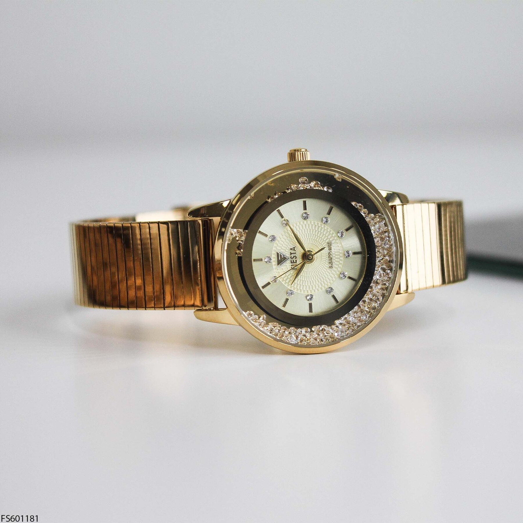 Fiesta FS601281 Çelik Kordonlu Kadın Kol Saati