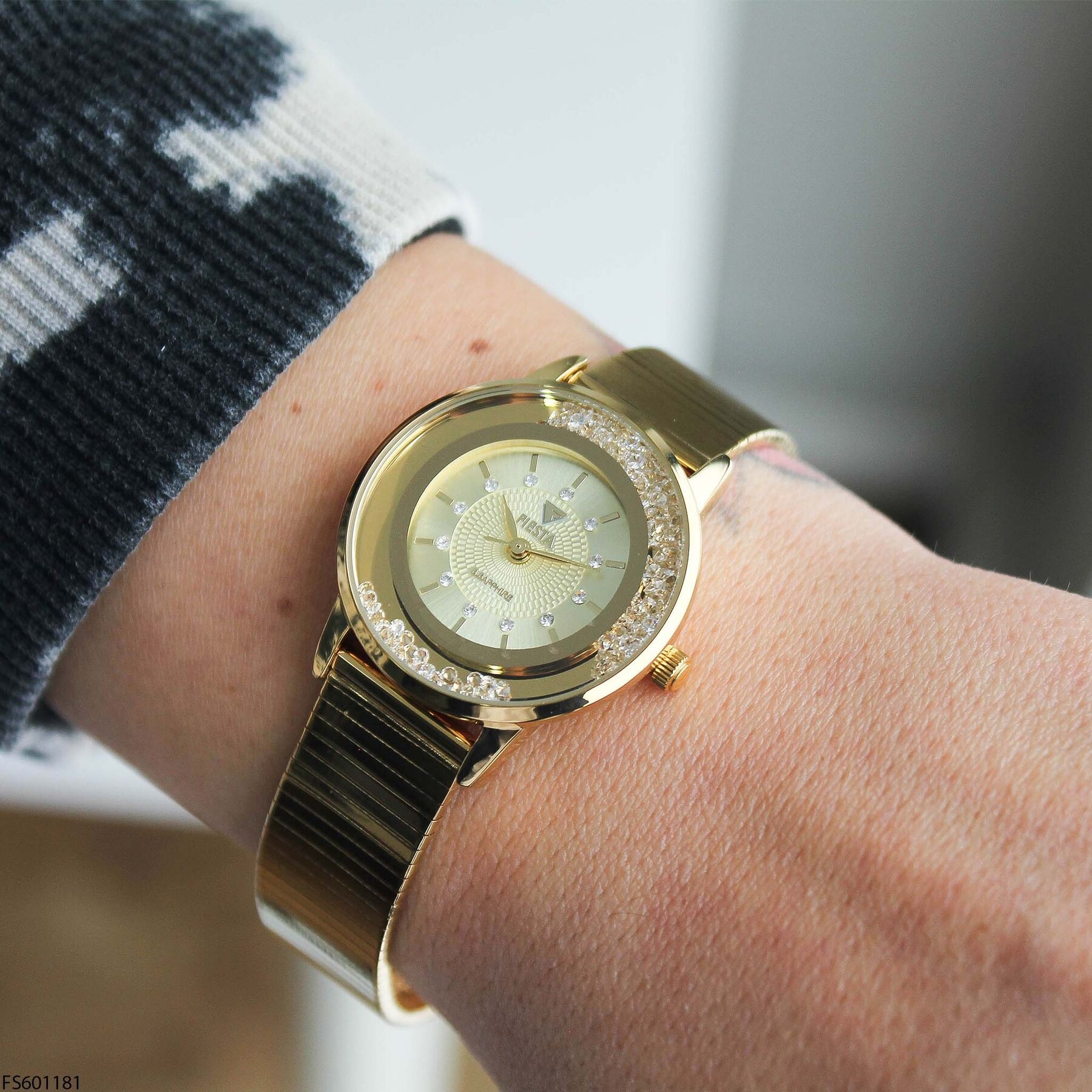 Fiesta FS601281 Çelik Kordonlu Kadın Kol Saati