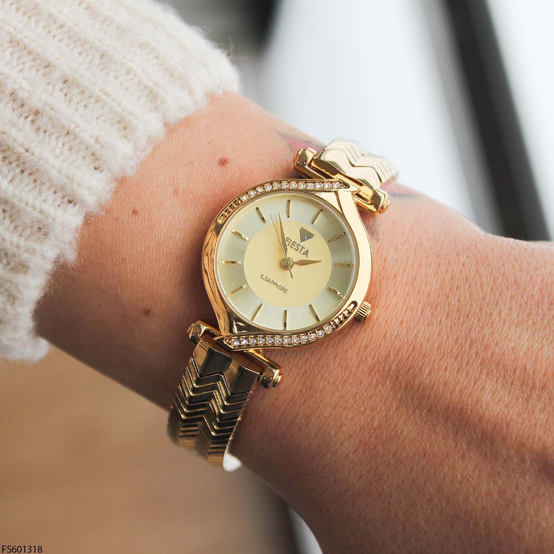 Fiesta FS601318 Çelik Kordonlu Kadın Kol Saati