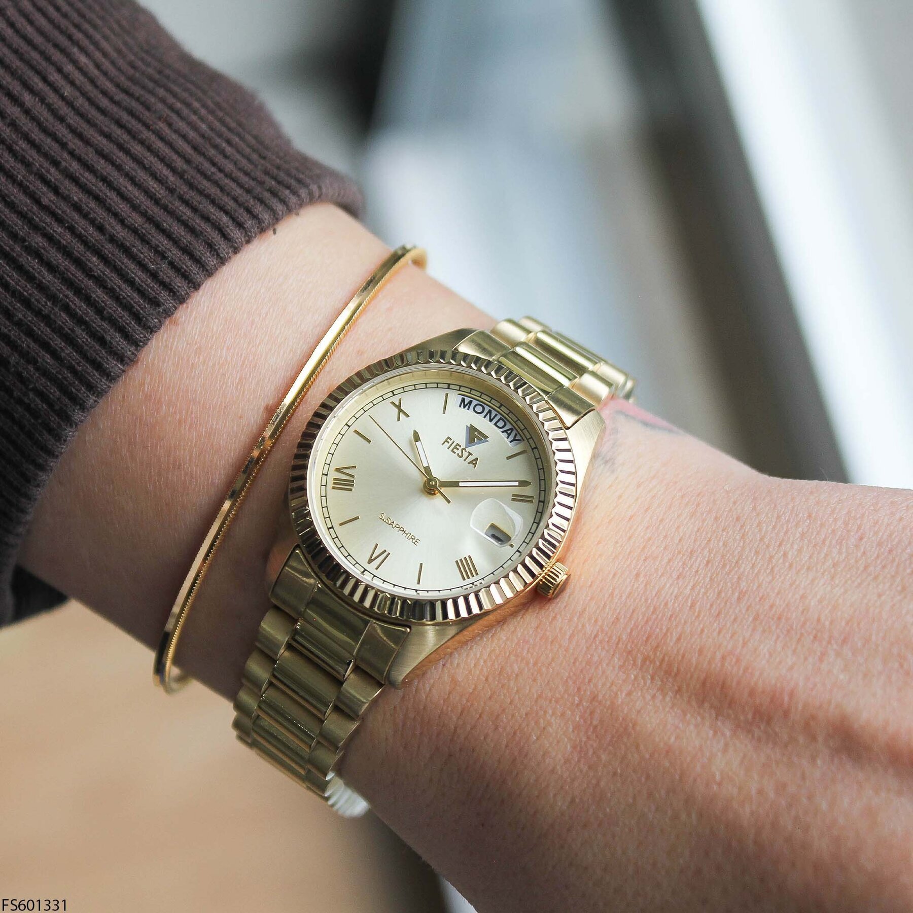 Fiesta FS601331 Çelik Kordonlu Kadın Kol Saati