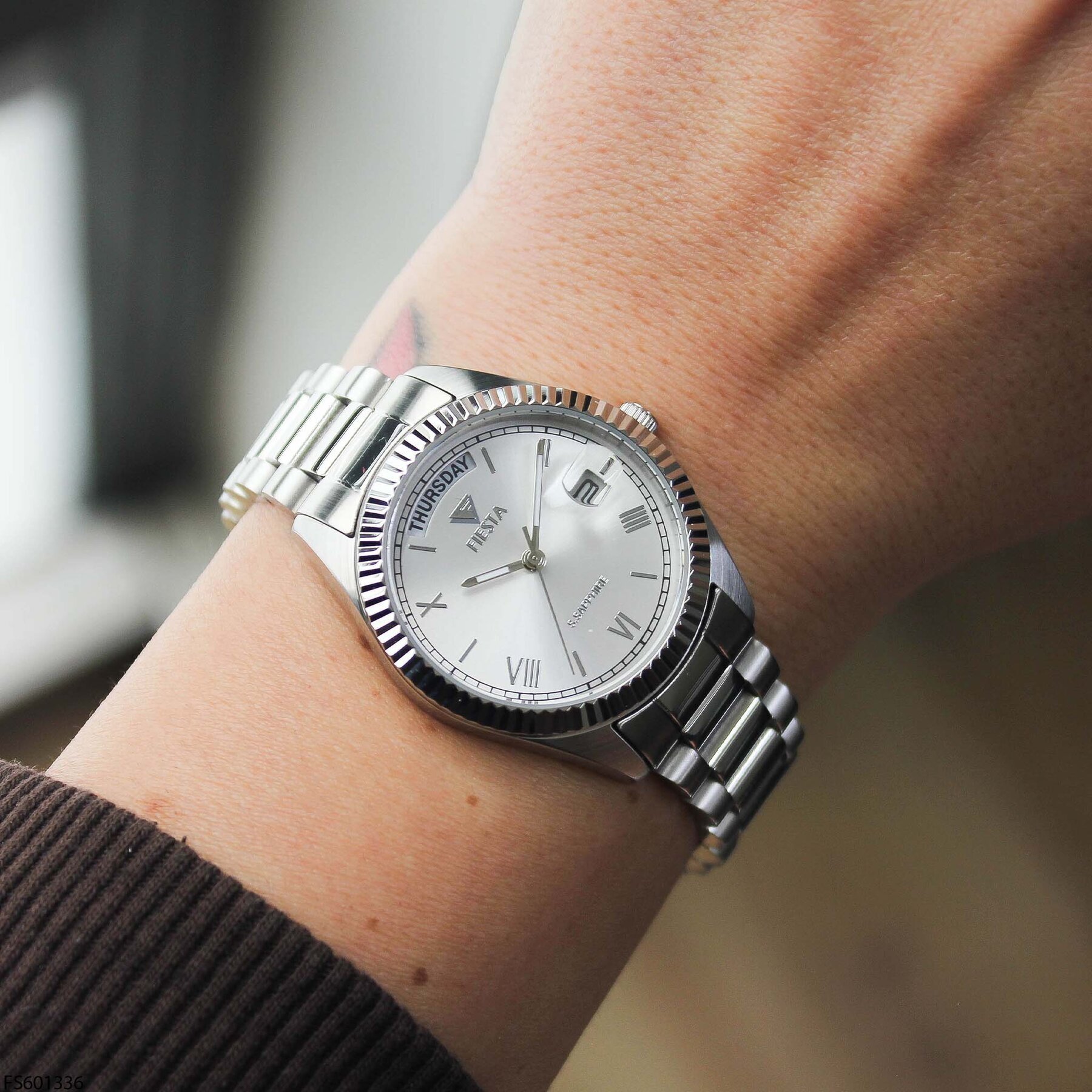 Fiesta FS601336 Çelik Kordonlu Kadın Kol Saati