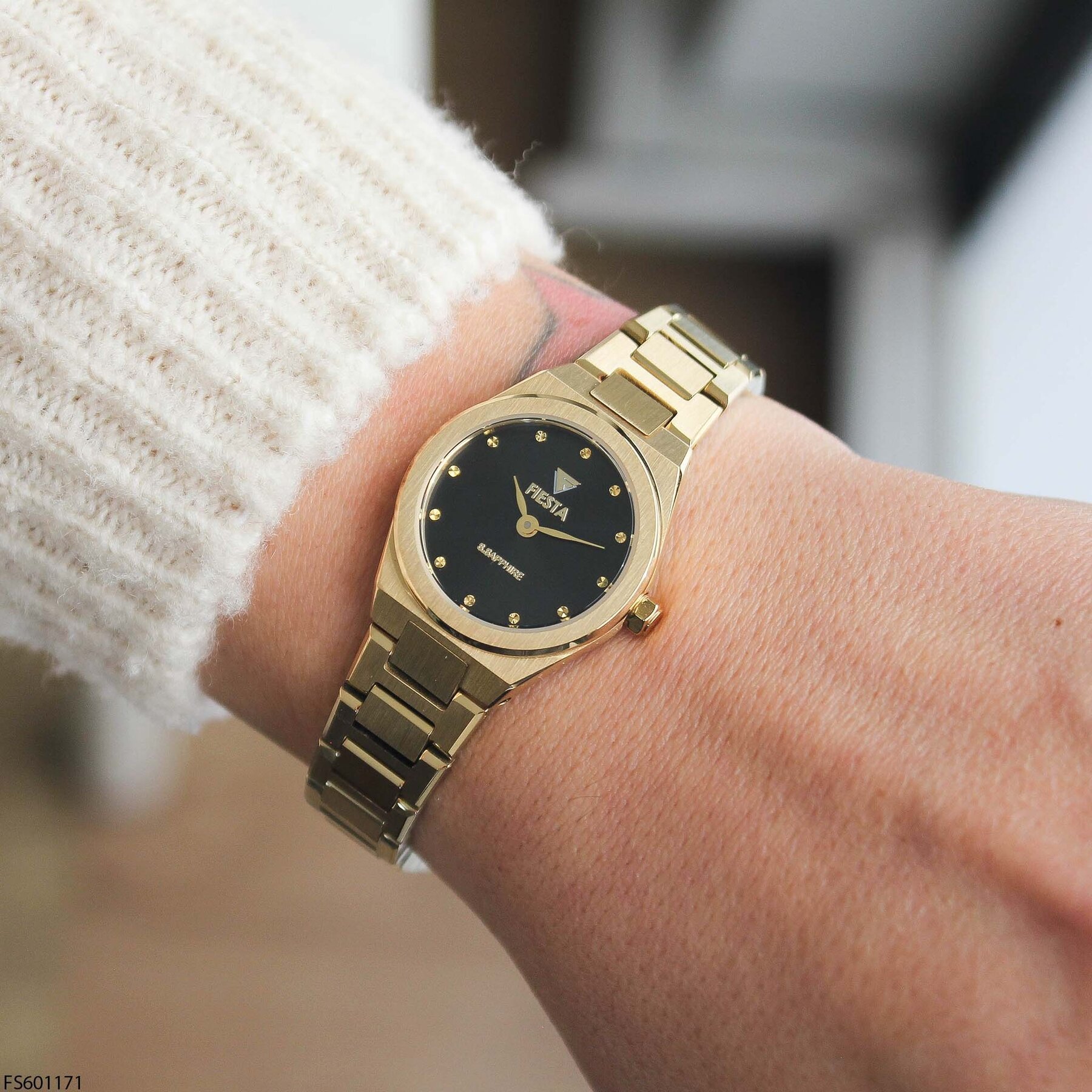 Fiesta FS60171 Çelik Kordonlu Kadın Kol Saati