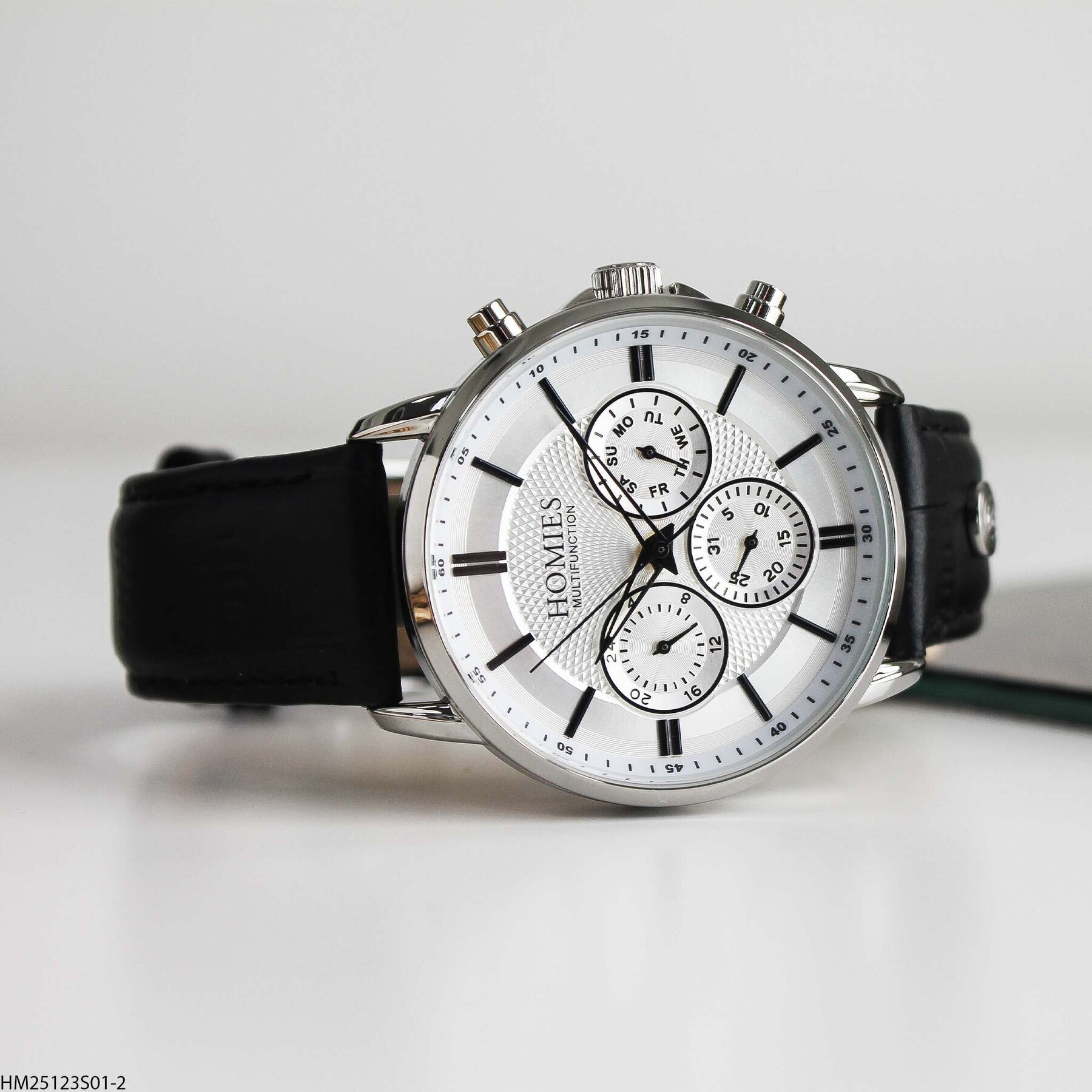 Homies HM25123S01-3 Leather Strap Men Watch