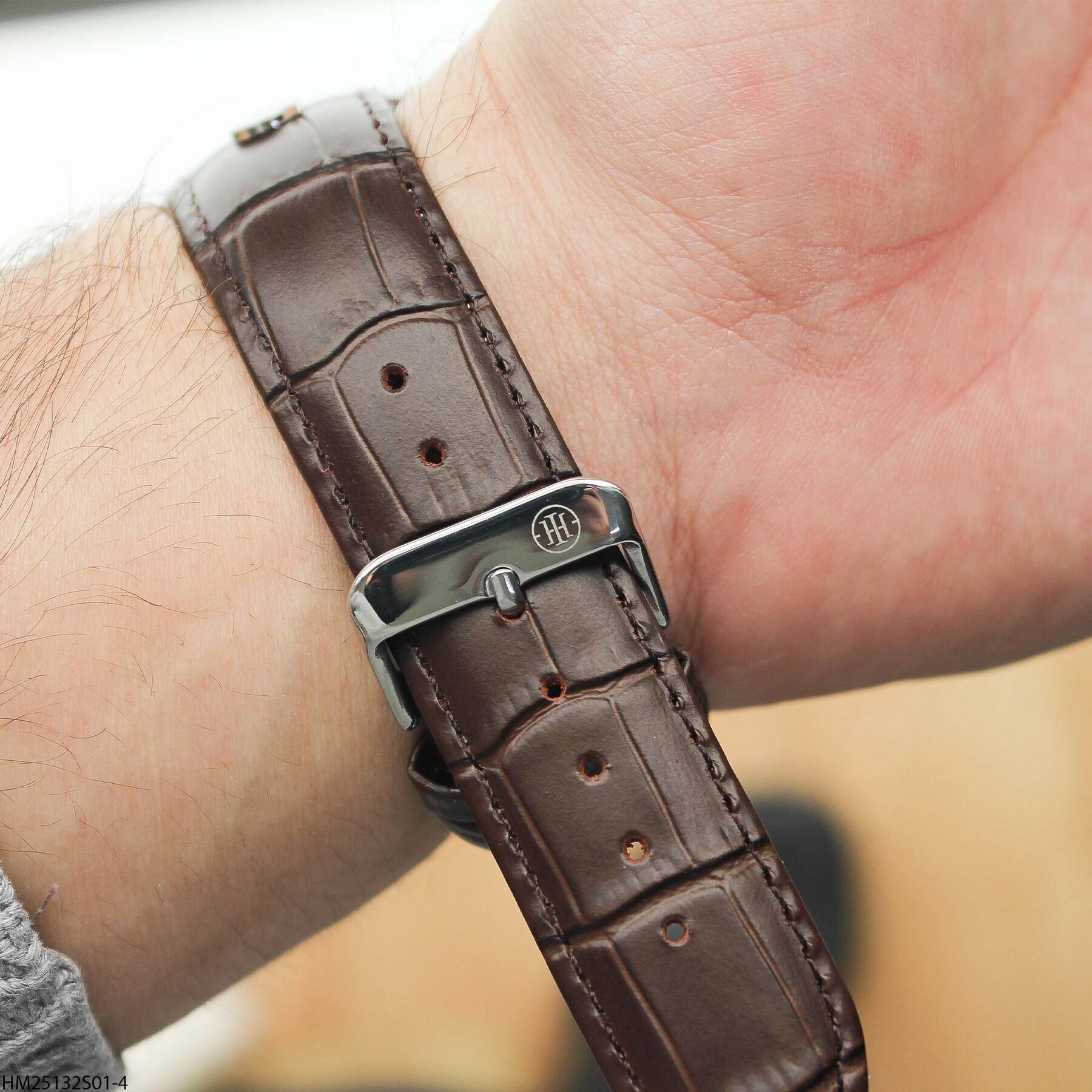 Homies HM25123S01-4 Deri Kordonlu Erkek Kol Saati