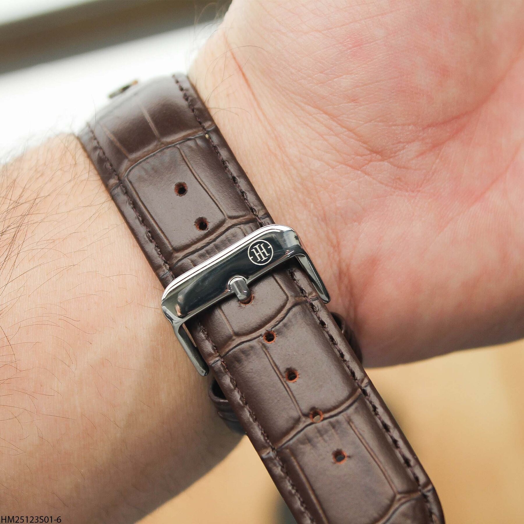 Homies HM25123S01-6  Deri Kordonlu Erkek Kol Saati