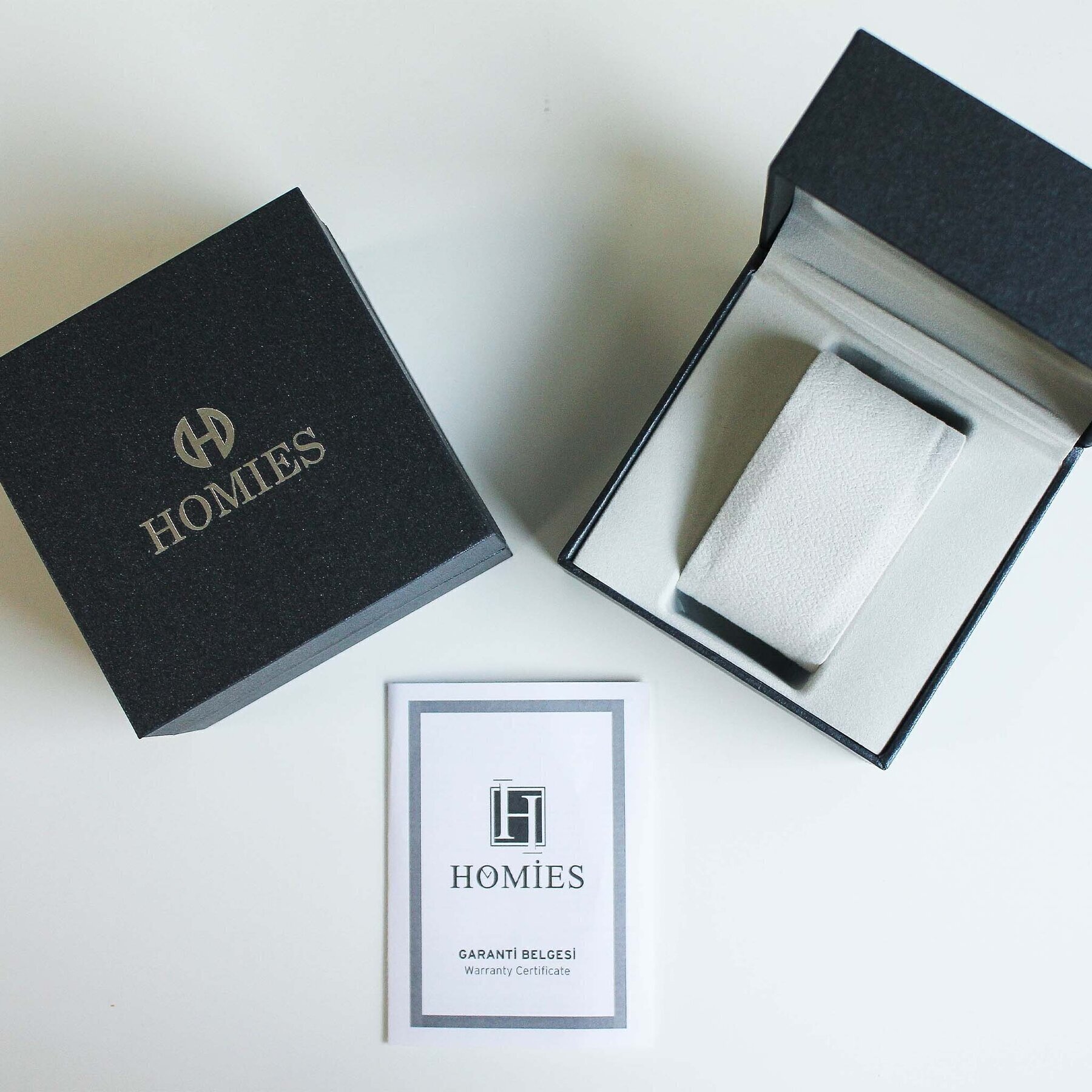 Homies HM25123S01-4 Deri Kordonlu Erkek Kol Saati