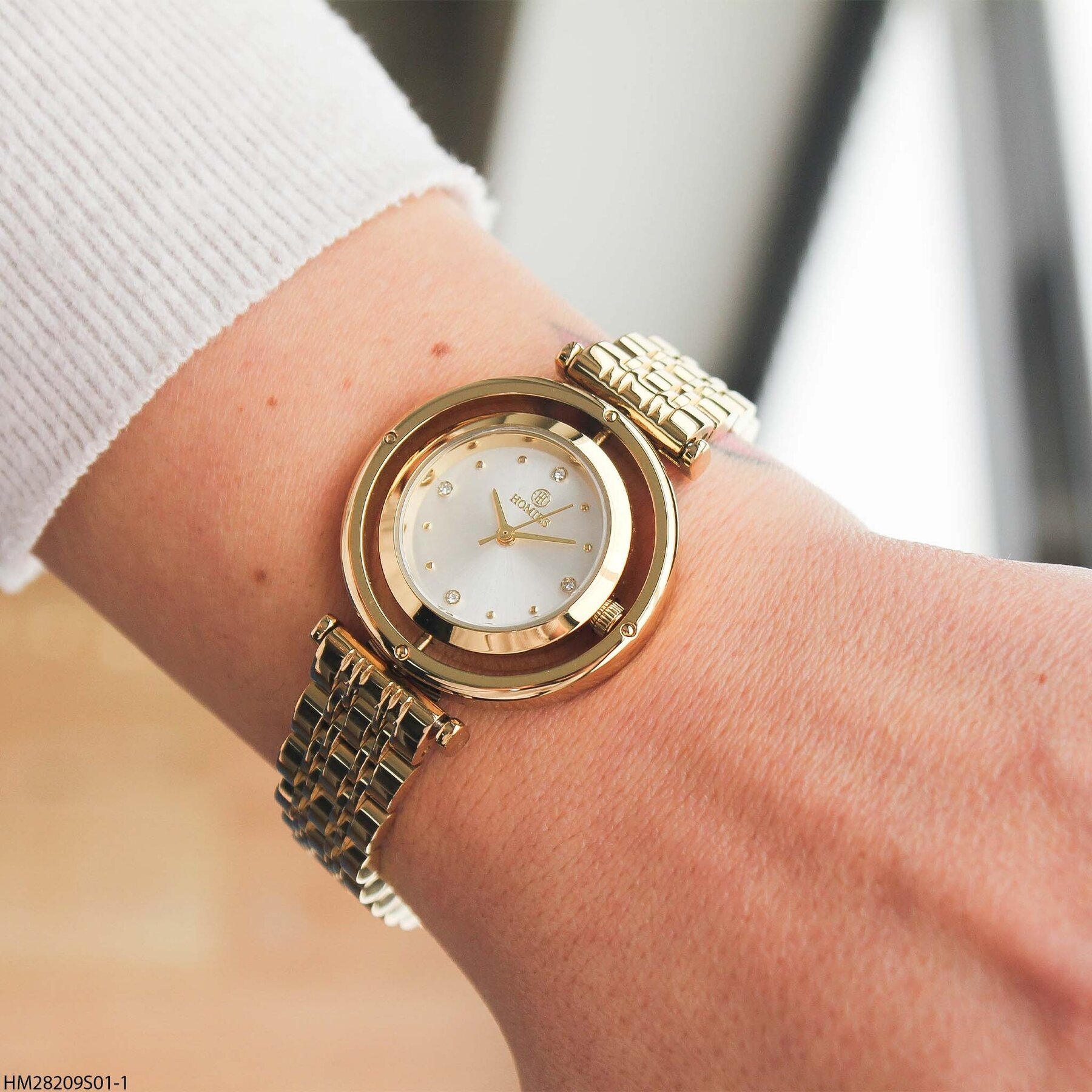 Homies HM23899S01-3 Steel Strap  Women Watch