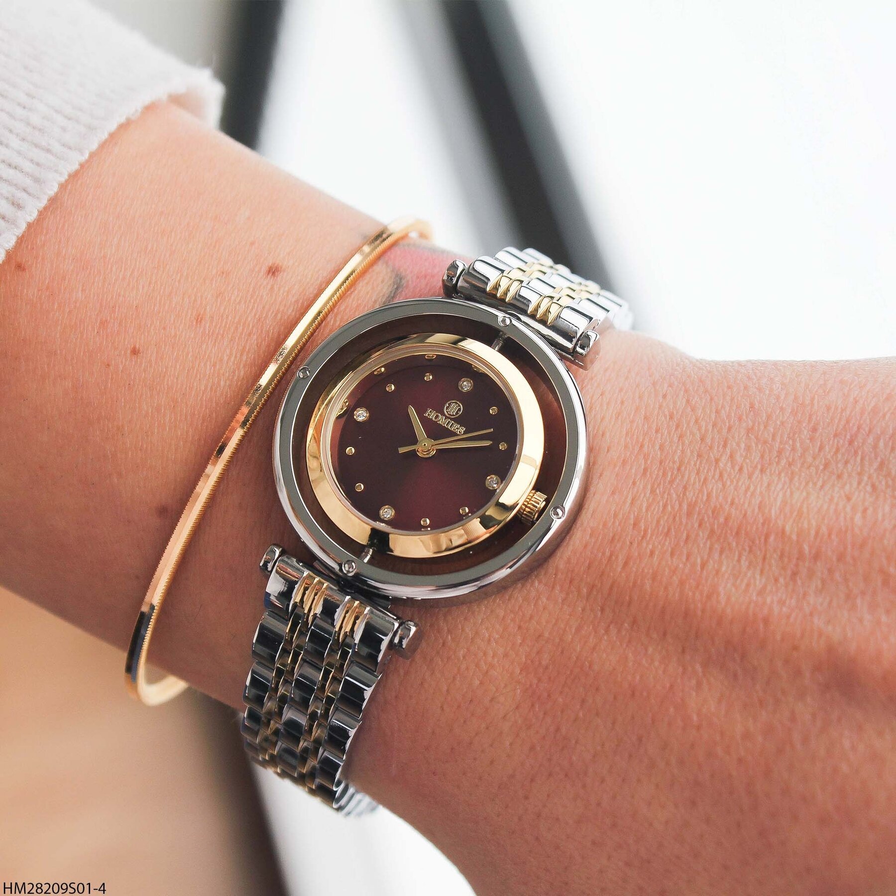 Homies HM23899S01-3 Steel Strap  Women Watch