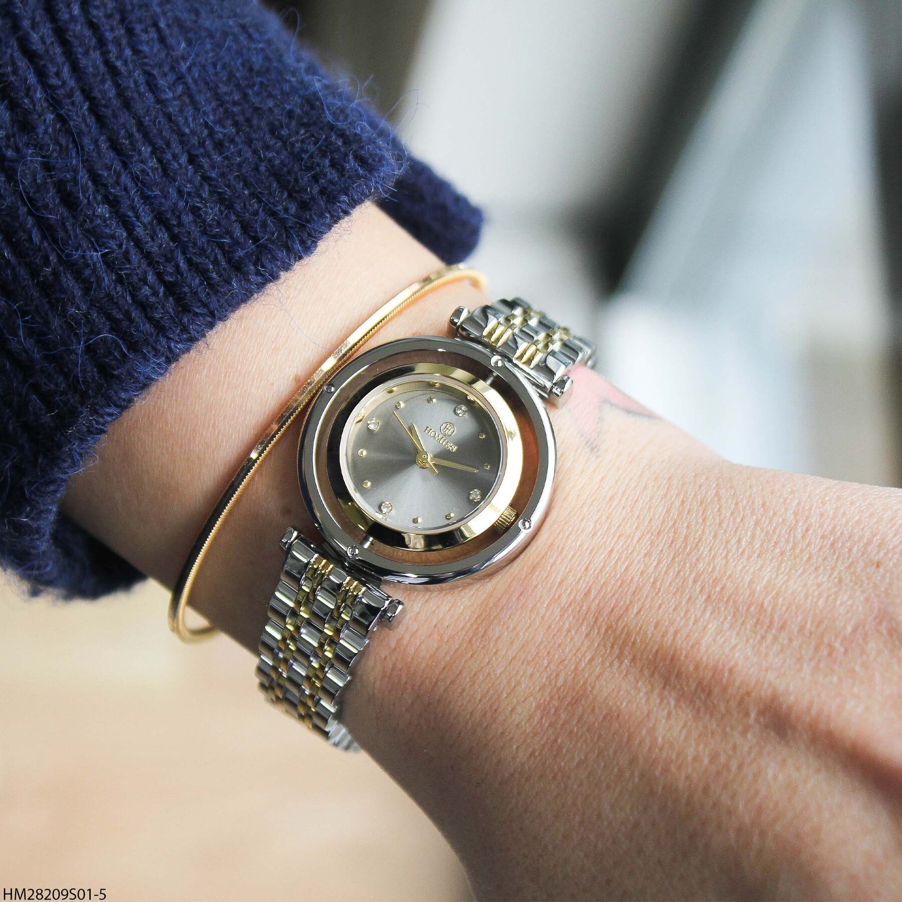 Homies HM23899S01-3 Steel Strap  Women Watch