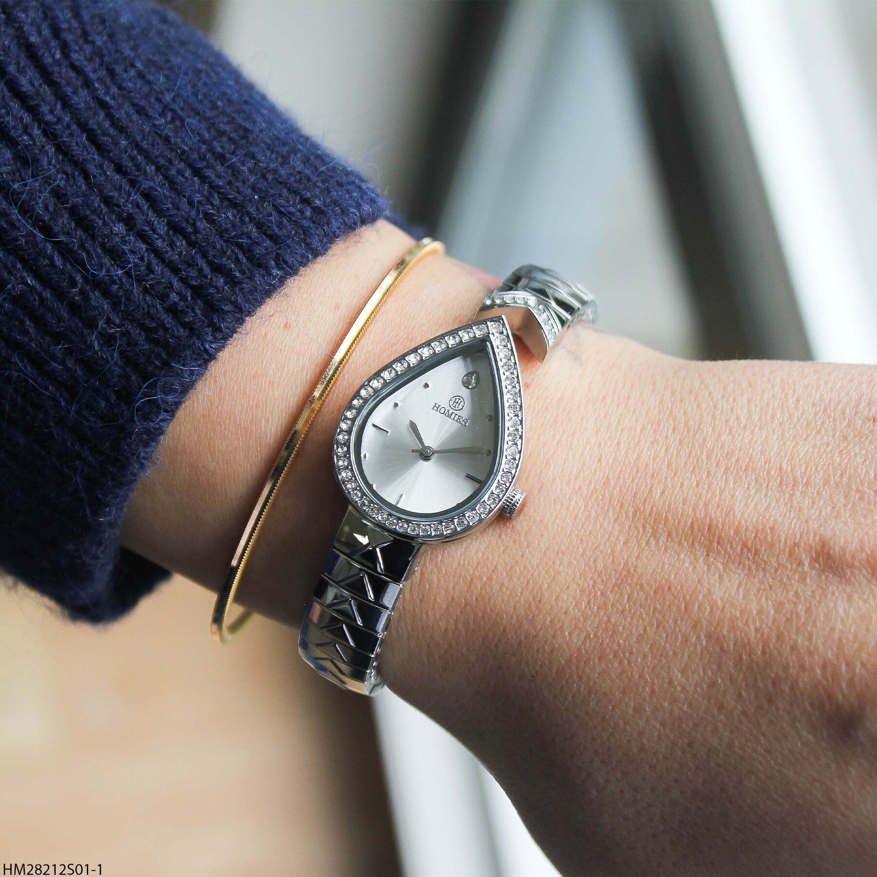 Homies HM23899S01-3 Steel Strap  Women Watch