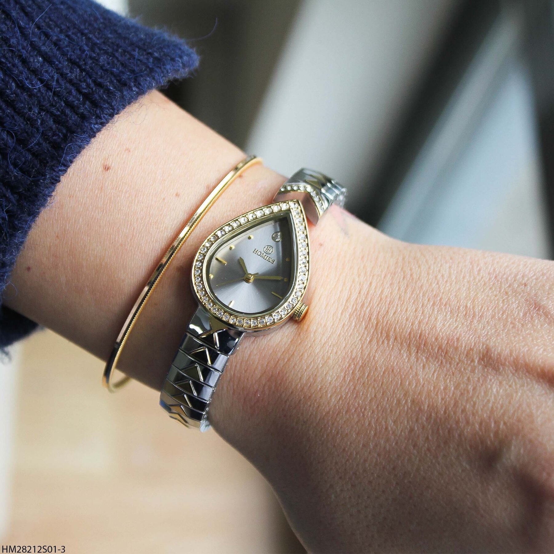 Homies HM23899S01-3 Steel Strap  Women Watch