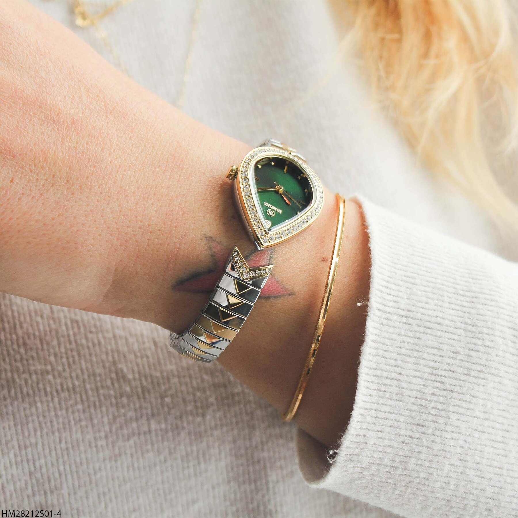 Homies HM23899S01-3 Steel Strap  Women Watch