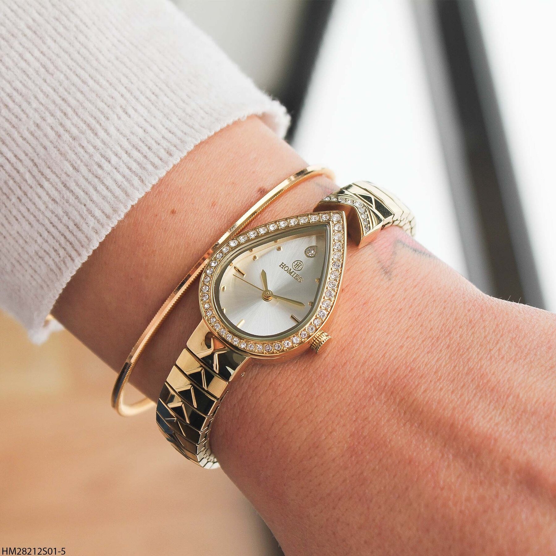 Homies HM23899S01-3 Steel Strap  Women Watch