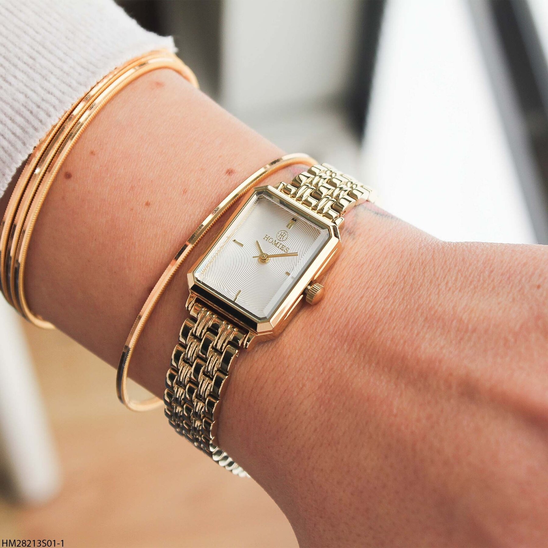 Homies HM23899S01-3 Steel Strap  Women Watch