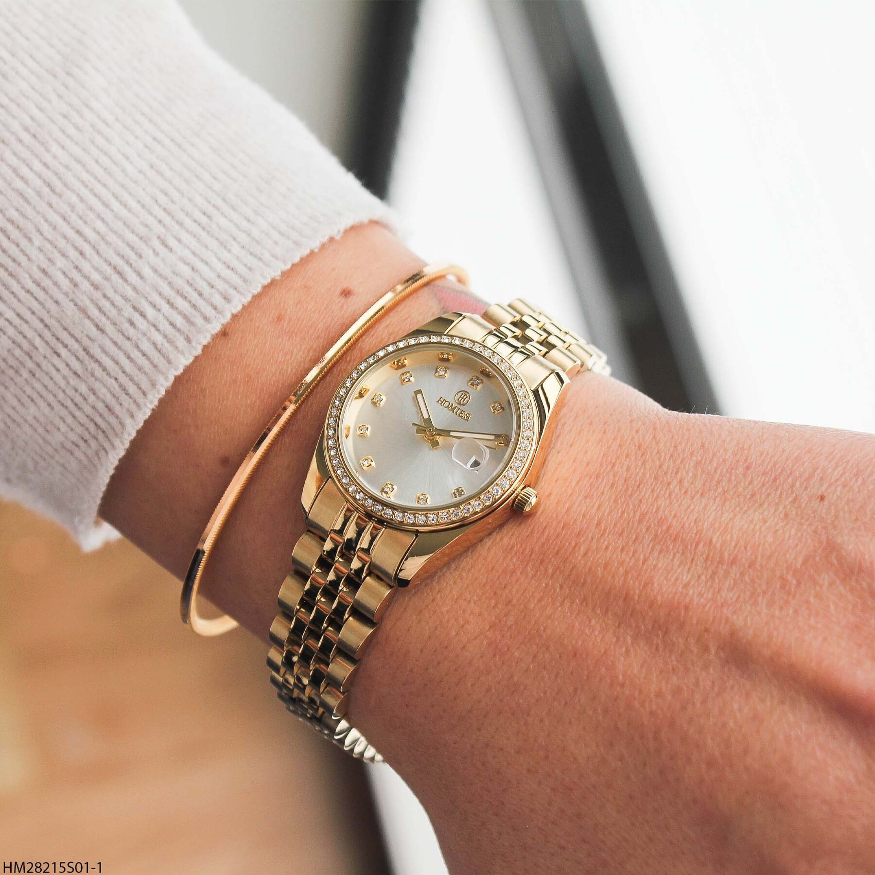 Homies HM23899S01-3 Steel Strap  Women Watch