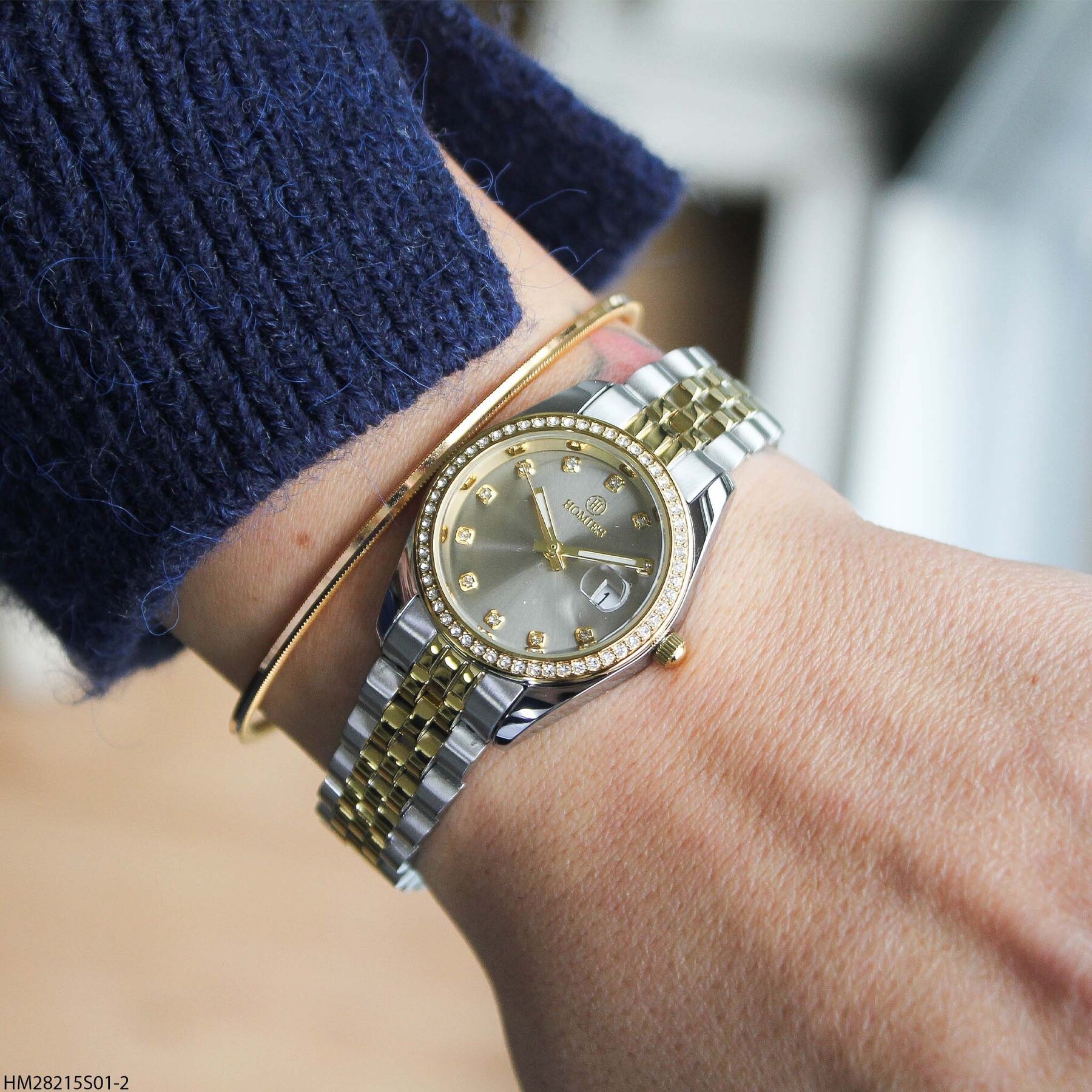 Homies HM23899S01-3 Steel Strap  Women Watch