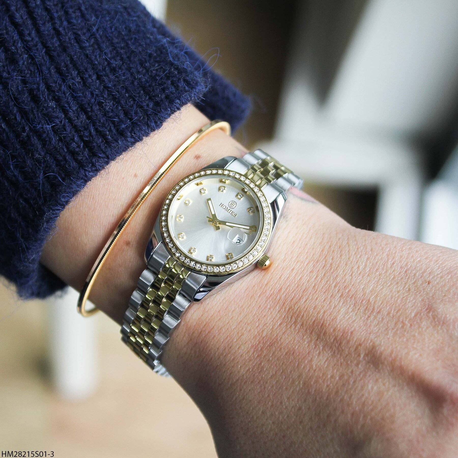 Homies HM23899S01-3 Steel Strap  Women Watch