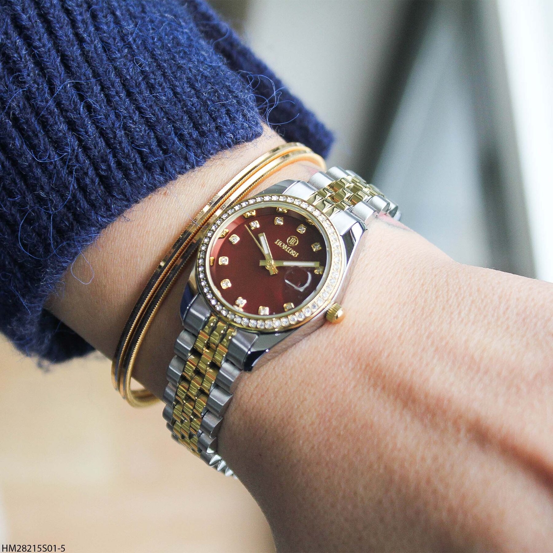 Homies HM23899S01-3 Steel Strap  Women Watch