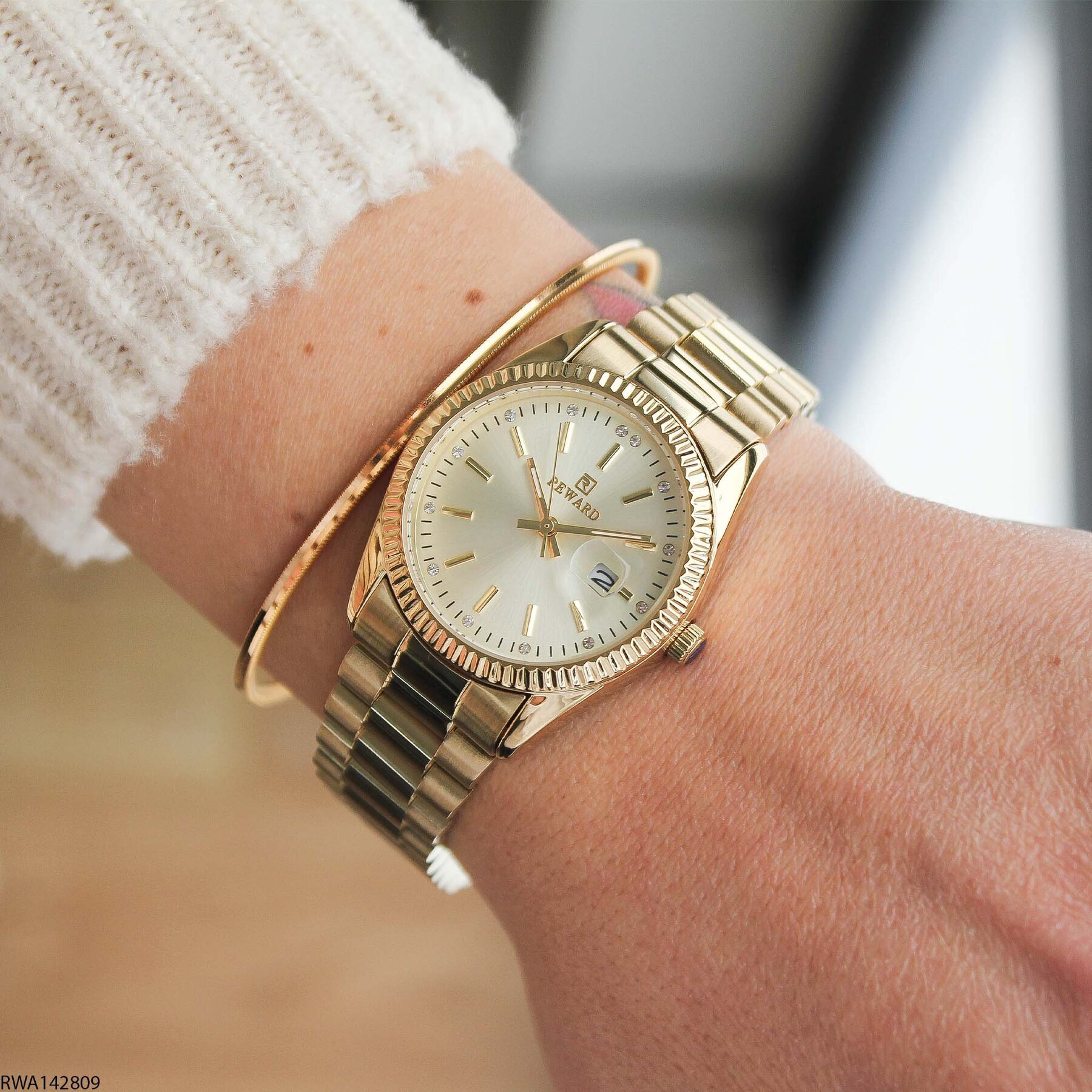 Reward RWA146964 Steel Strap Women Watch