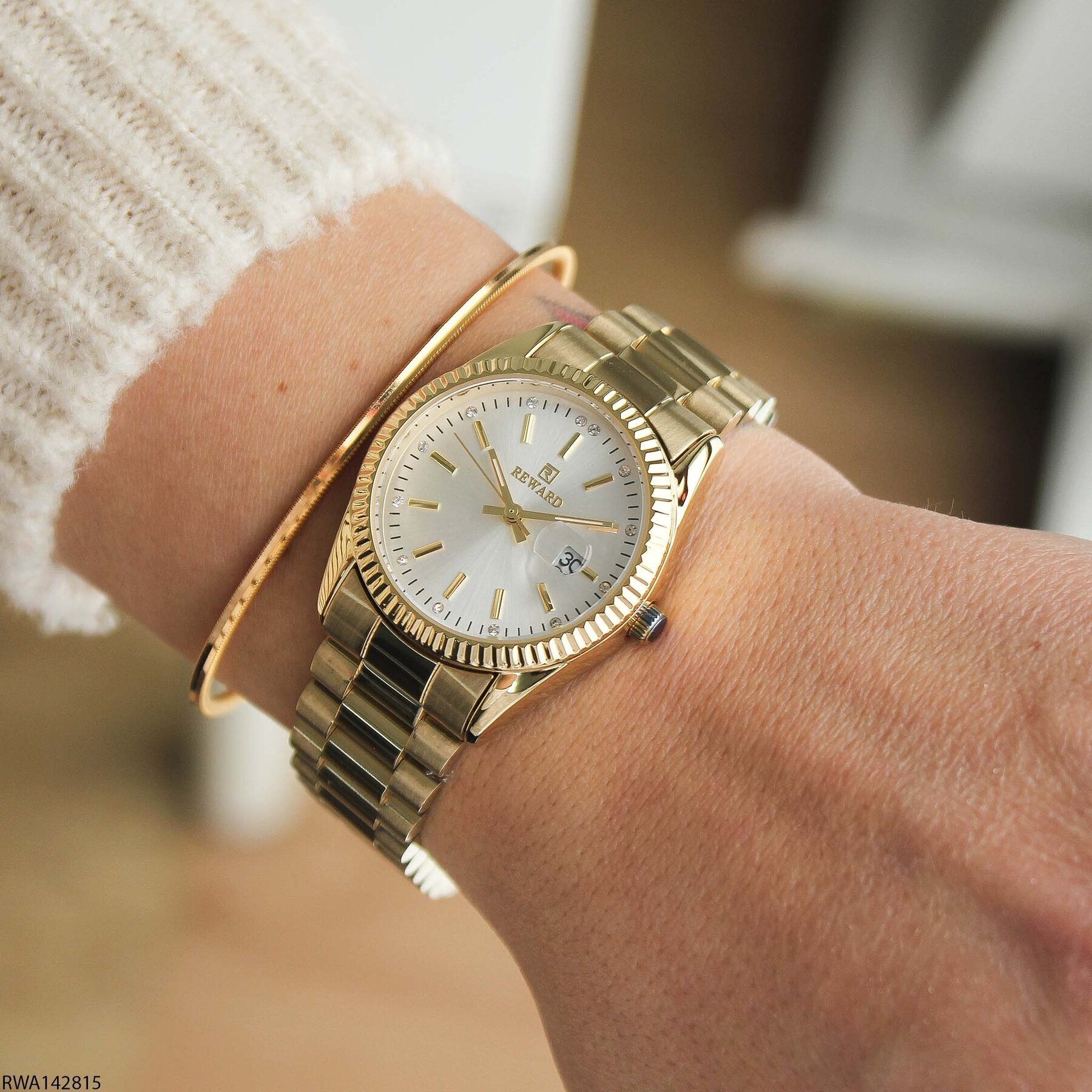 Reward RWA146964 Steel Strap Women Watch