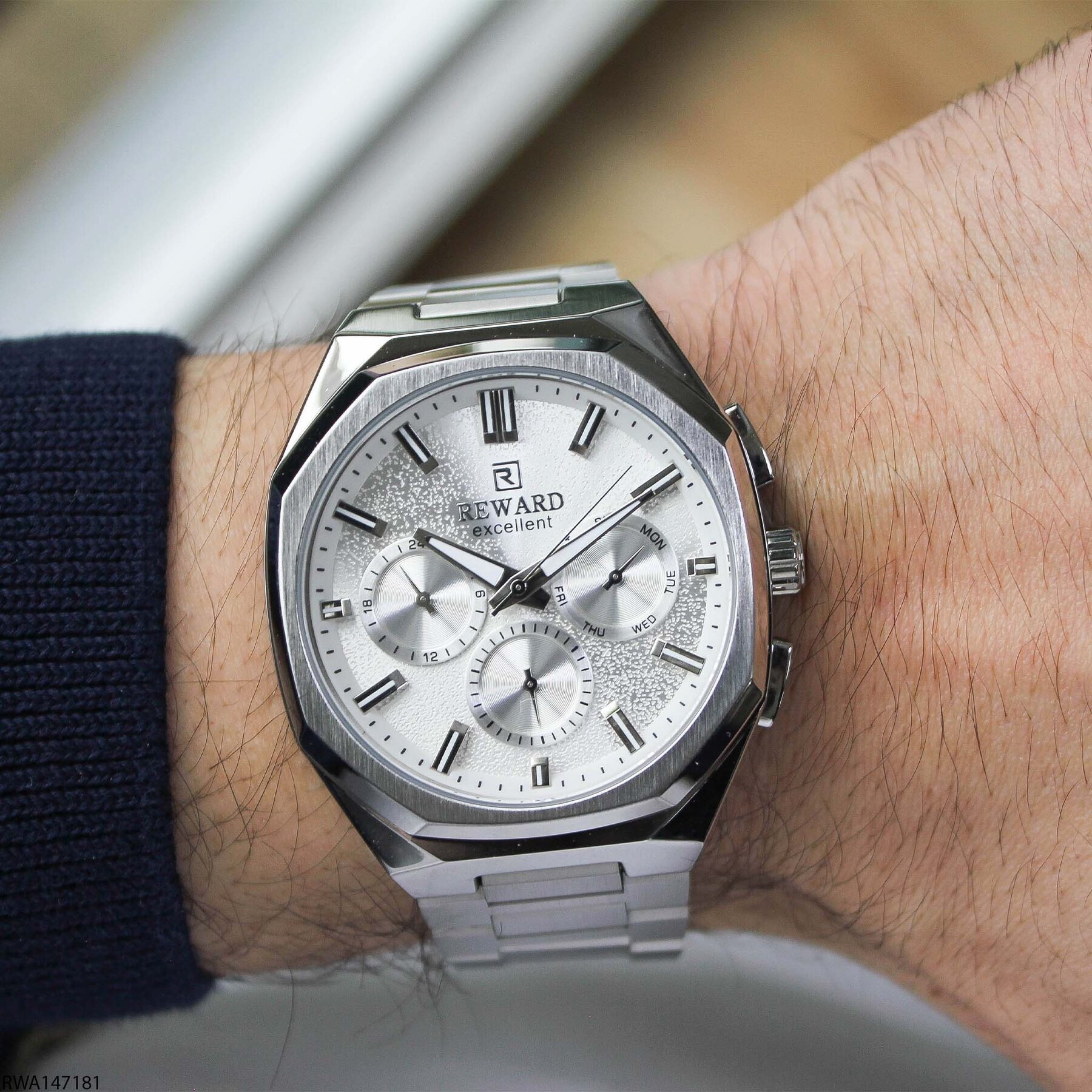 Reward RWA147154 Steel Strap Men Watch