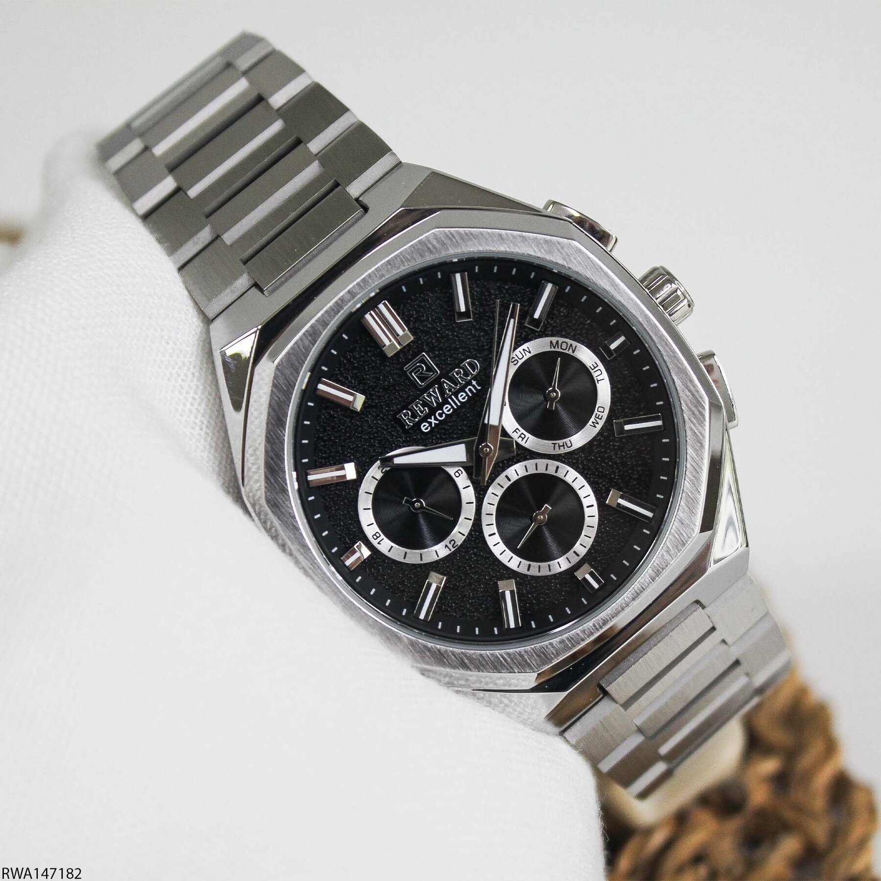 Reward RWA147182 Çelik Kordonlu Erkek Kol Saati