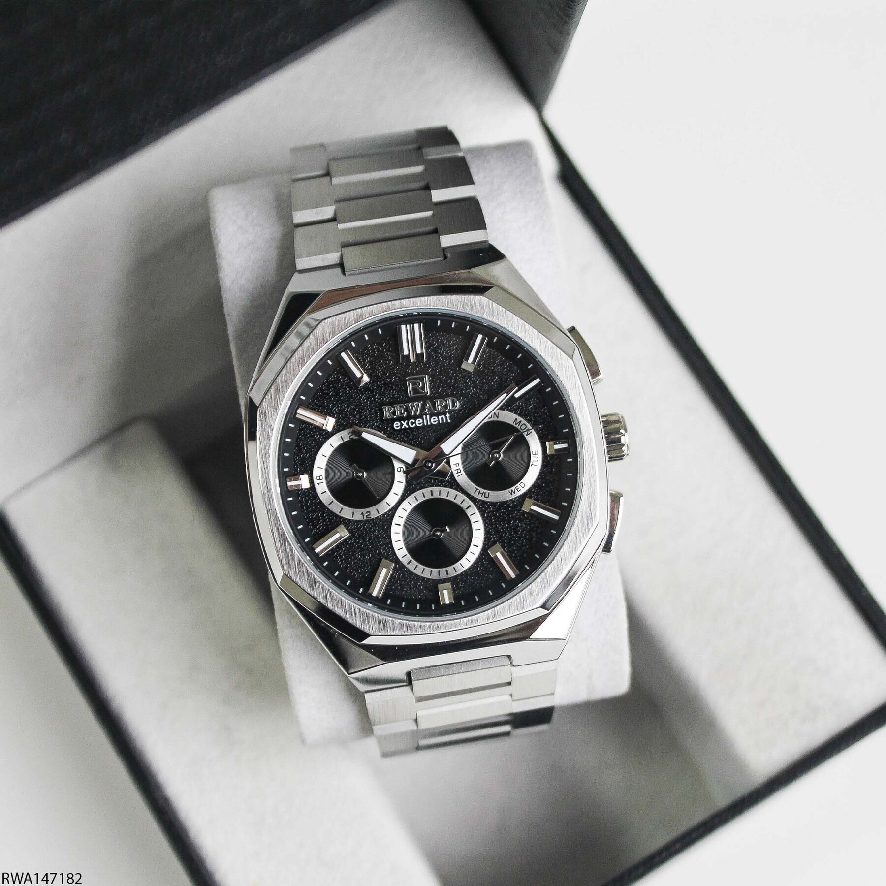 Reward RWA147182 Çelik Kordonlu Erkek Kol Saati