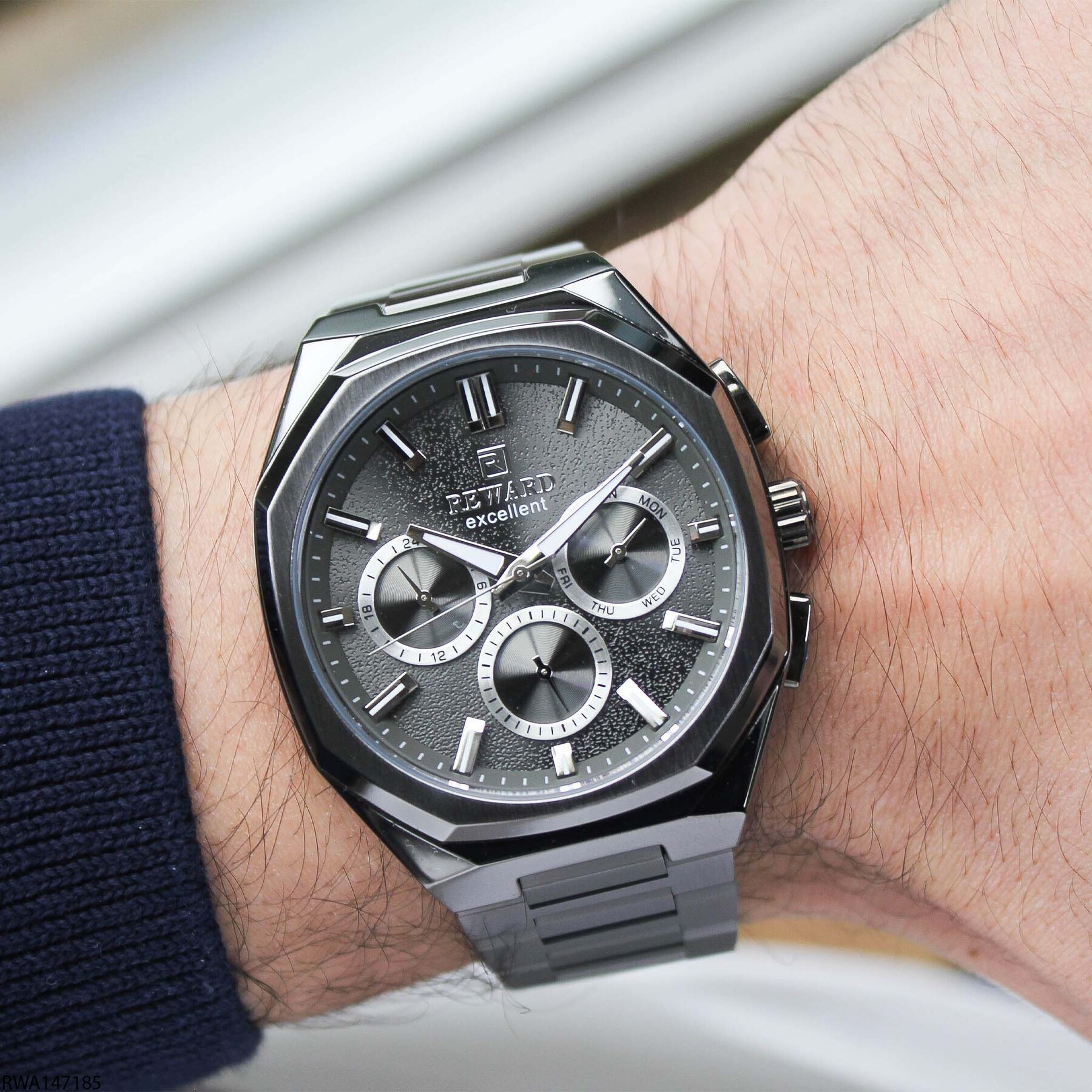 Reward RWA147185 Çelik Kordonlu Erkek Kol Saati