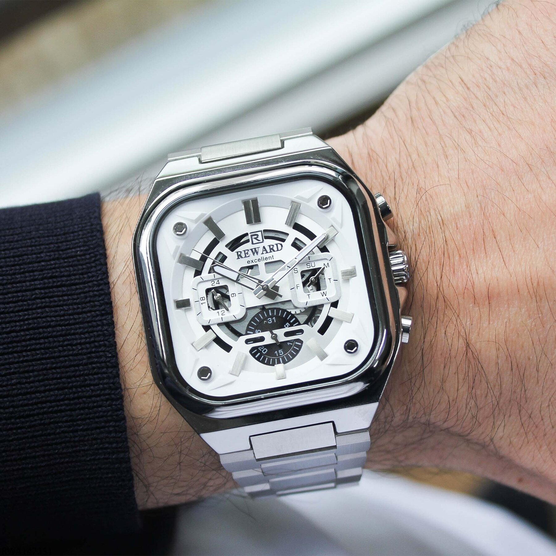 Reward RWA147154 Steel Strap Men Watch