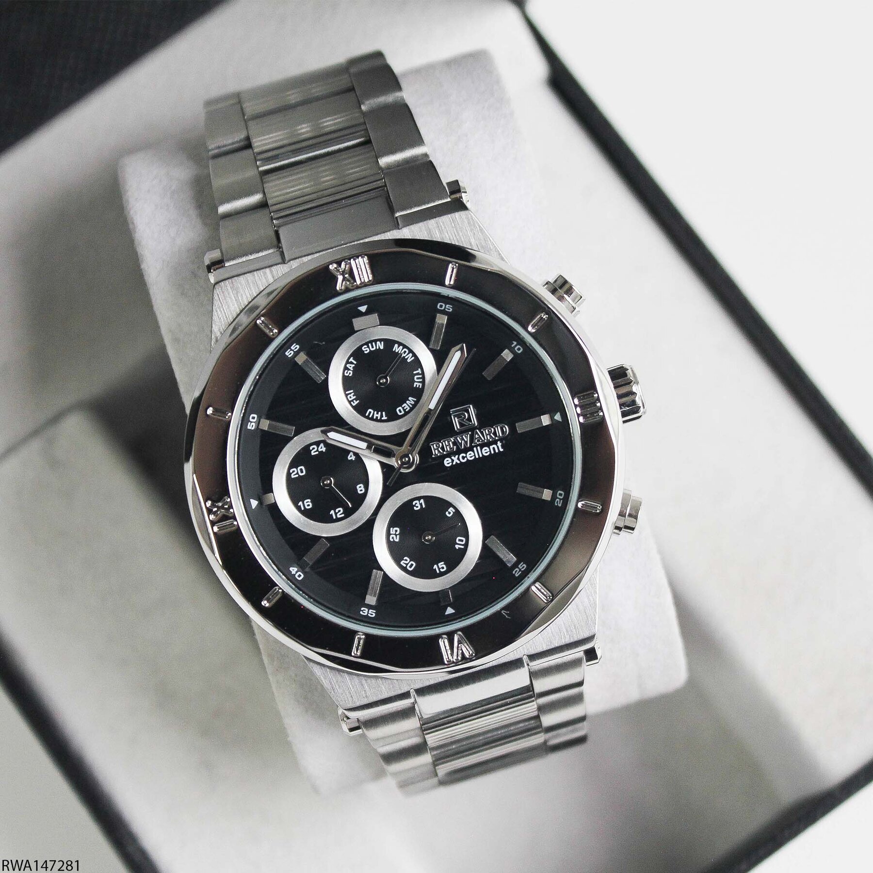 Reward RWA147281 Çelik Kordonlu Erkek Kol Saati