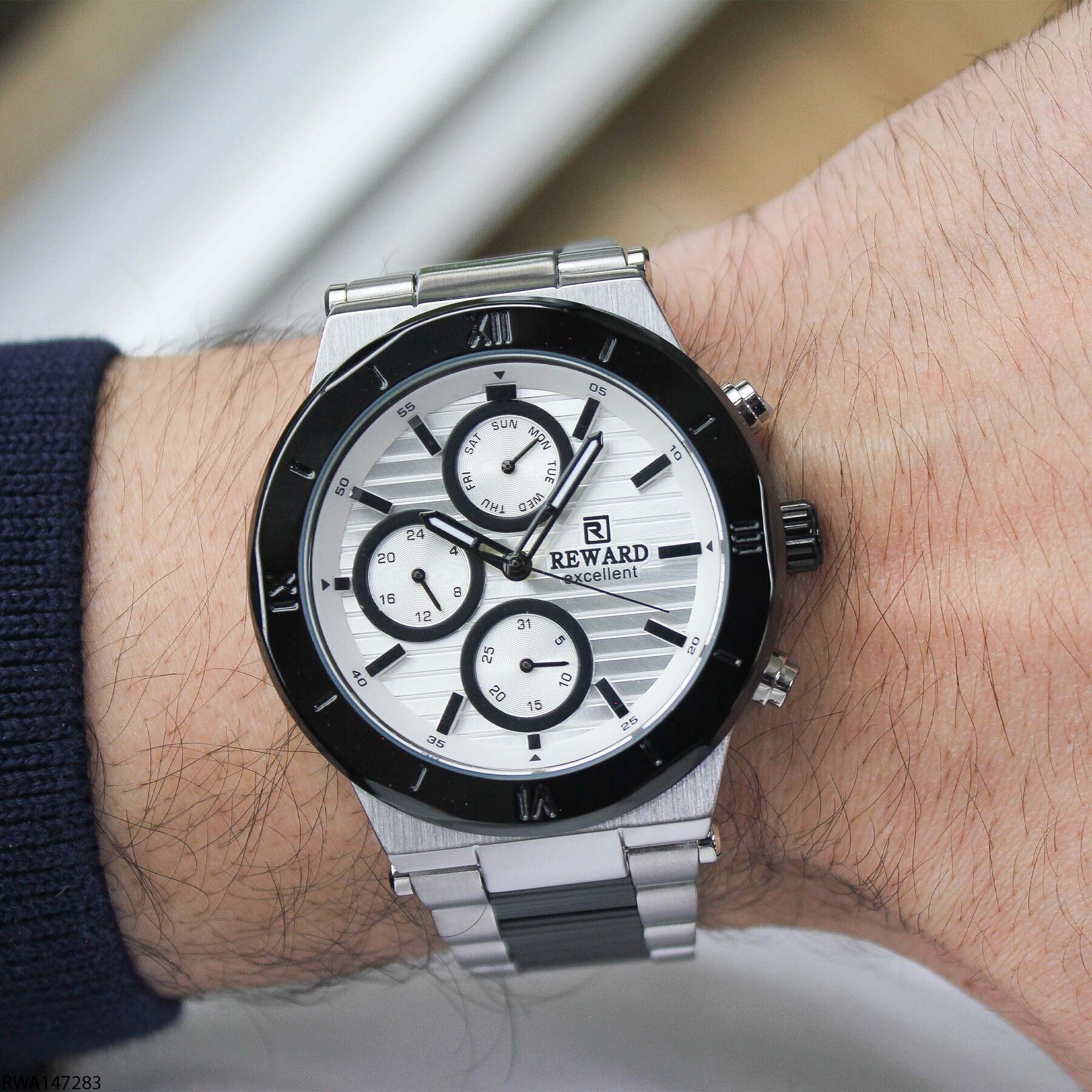 Reward RWA147154 Steel Strap Men Watch