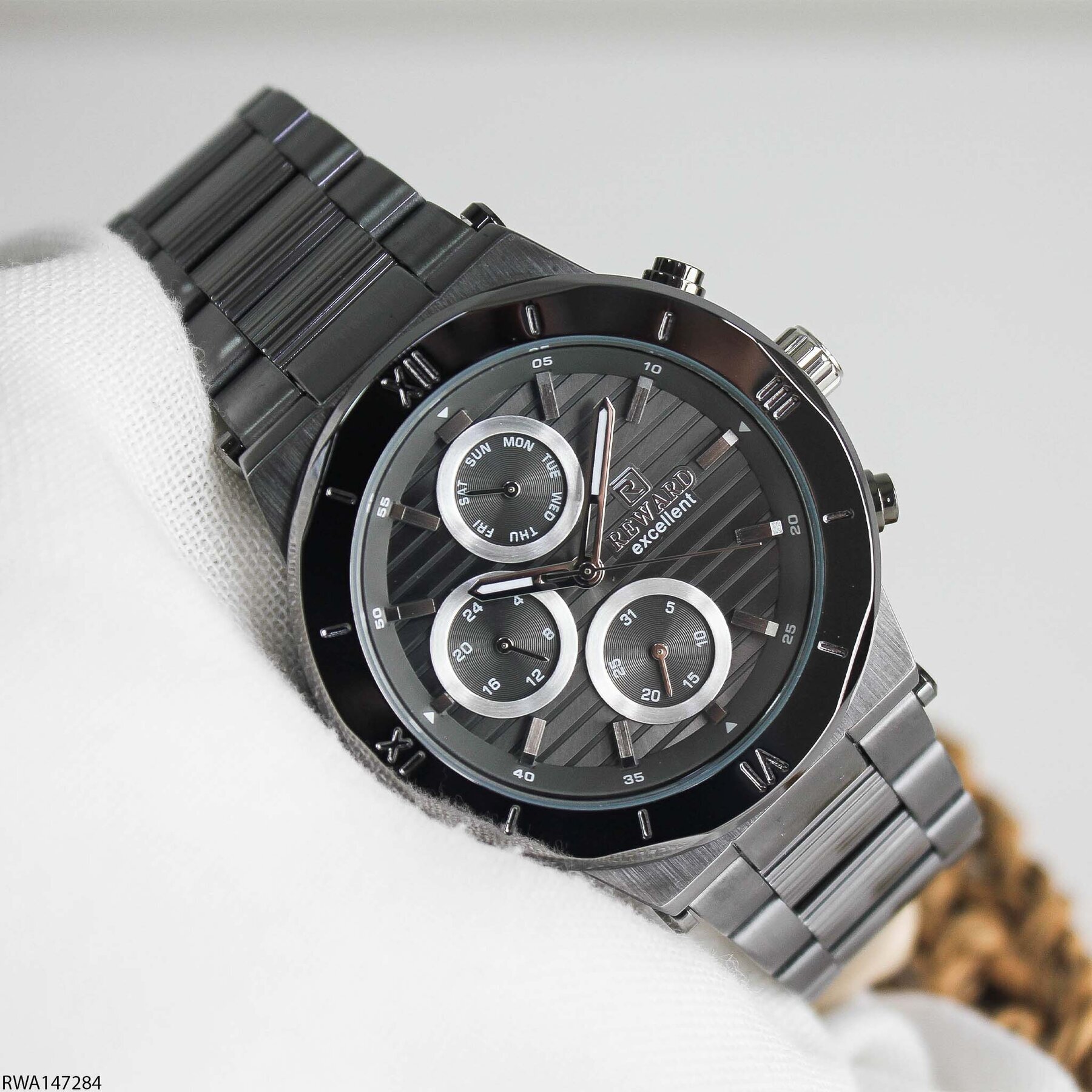 Reward RWA147284 Çelik Kordonlu Erkek Kol Saati