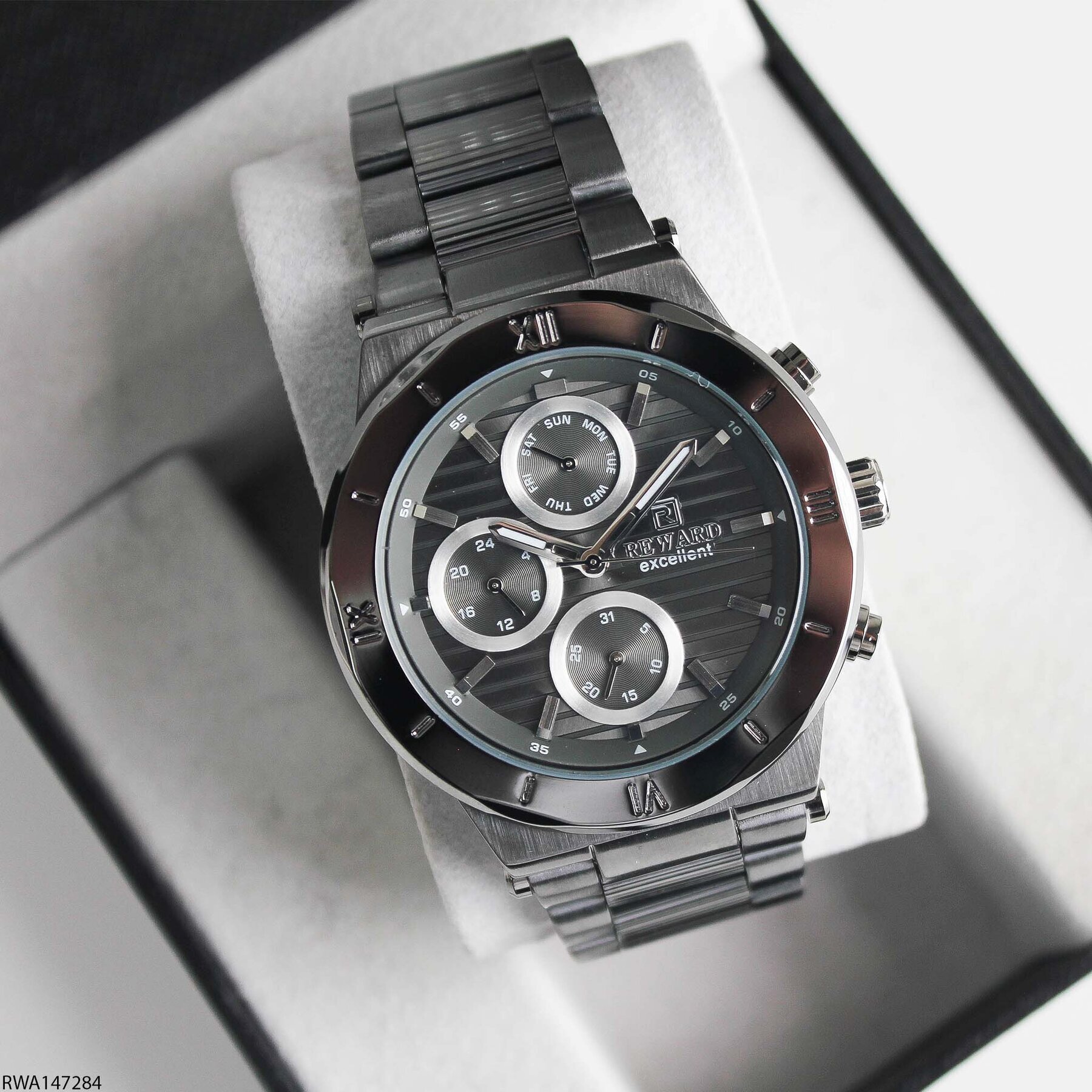 Reward RWA147284 Çelik Kordonlu Erkek Kol Saati
