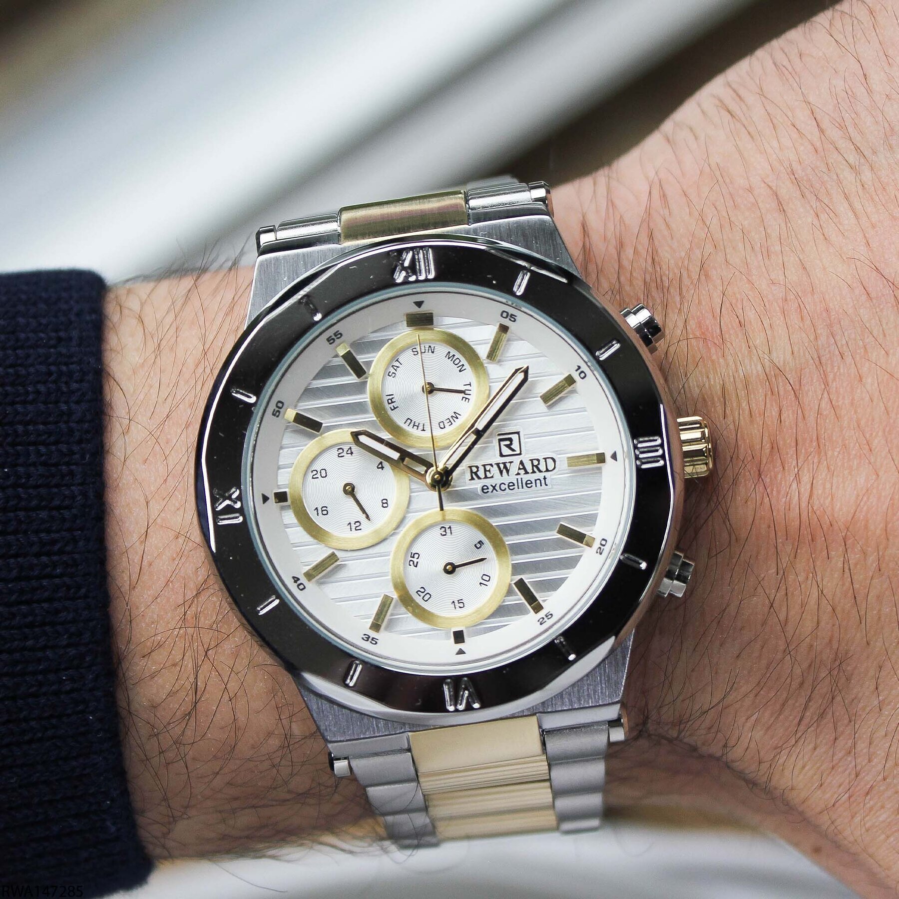 Reward RWA147285 Çelik Kordonlu Erkek Kol Saati